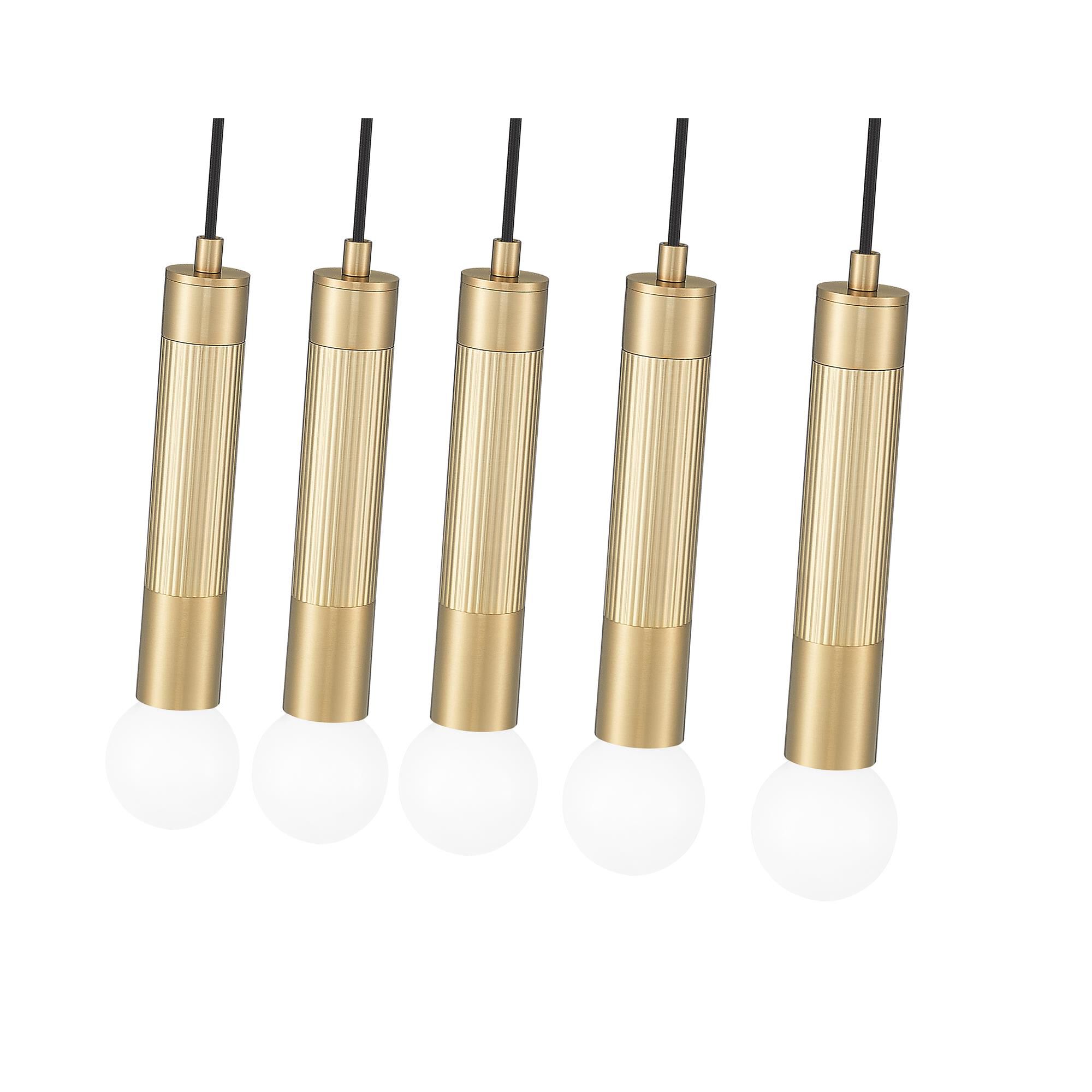 Shown in Modern Gold finish