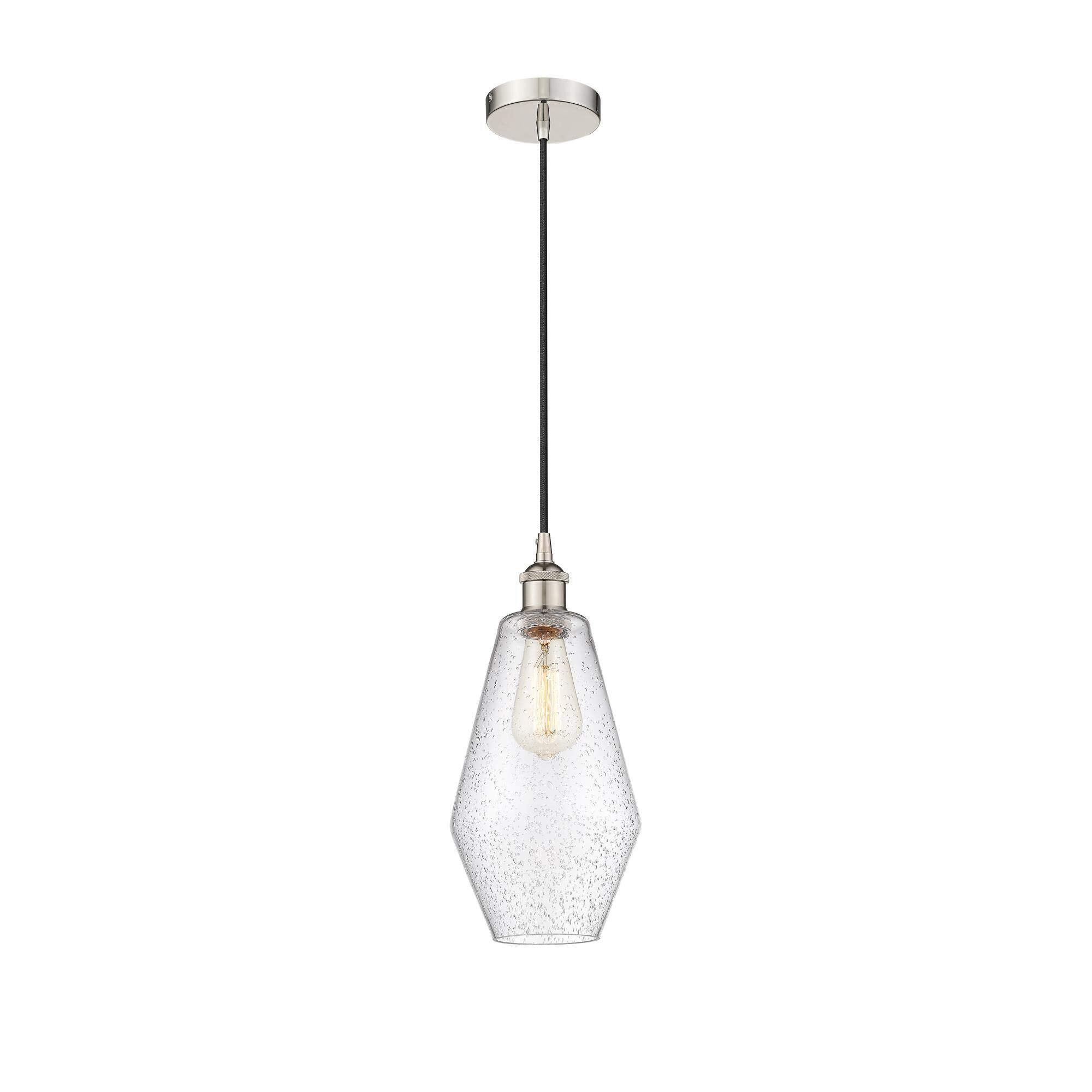 Shown in Polished Nickel finish and Seedy Cindyrella 8