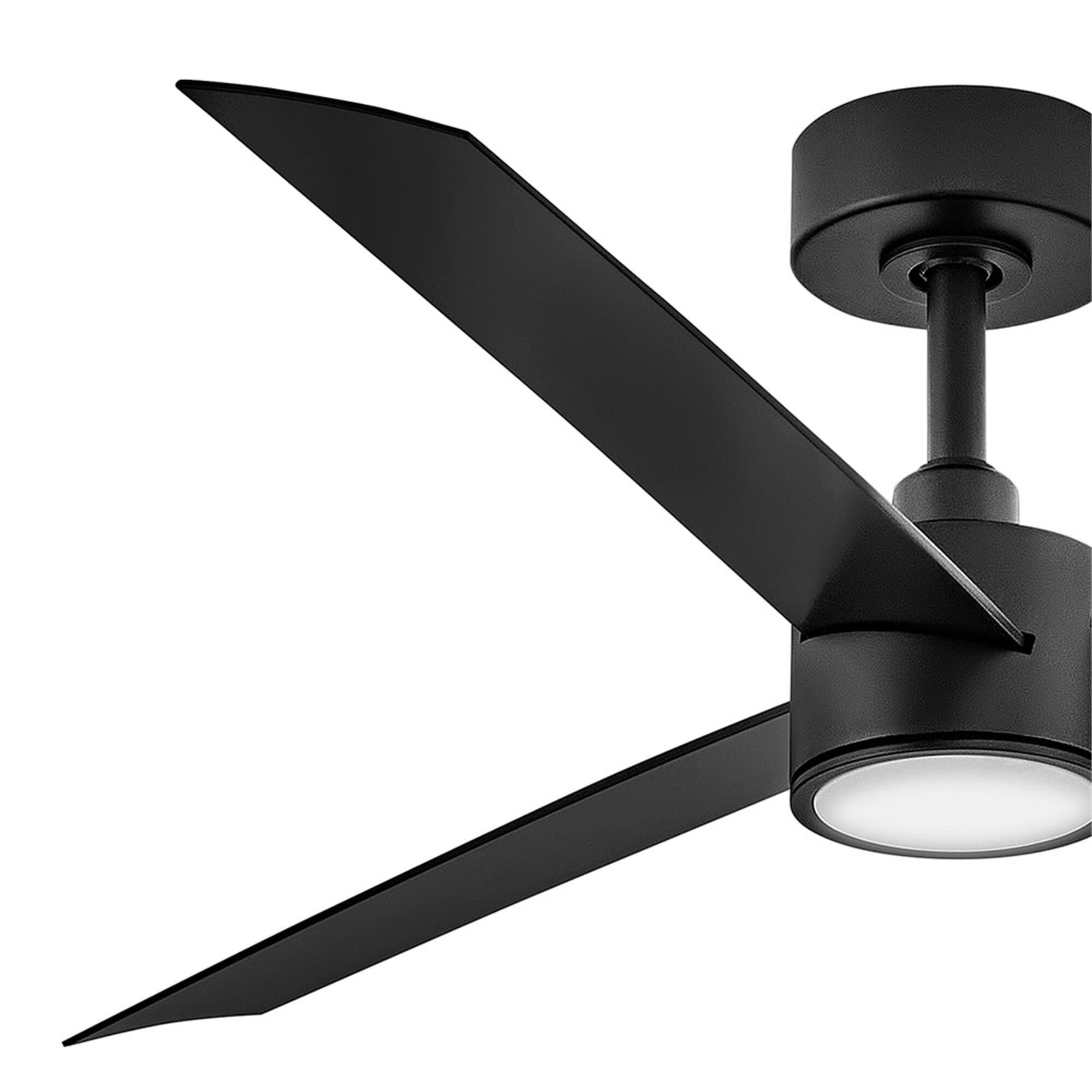 Speck 52 Inch Flush Mount Fan with Light Kit,