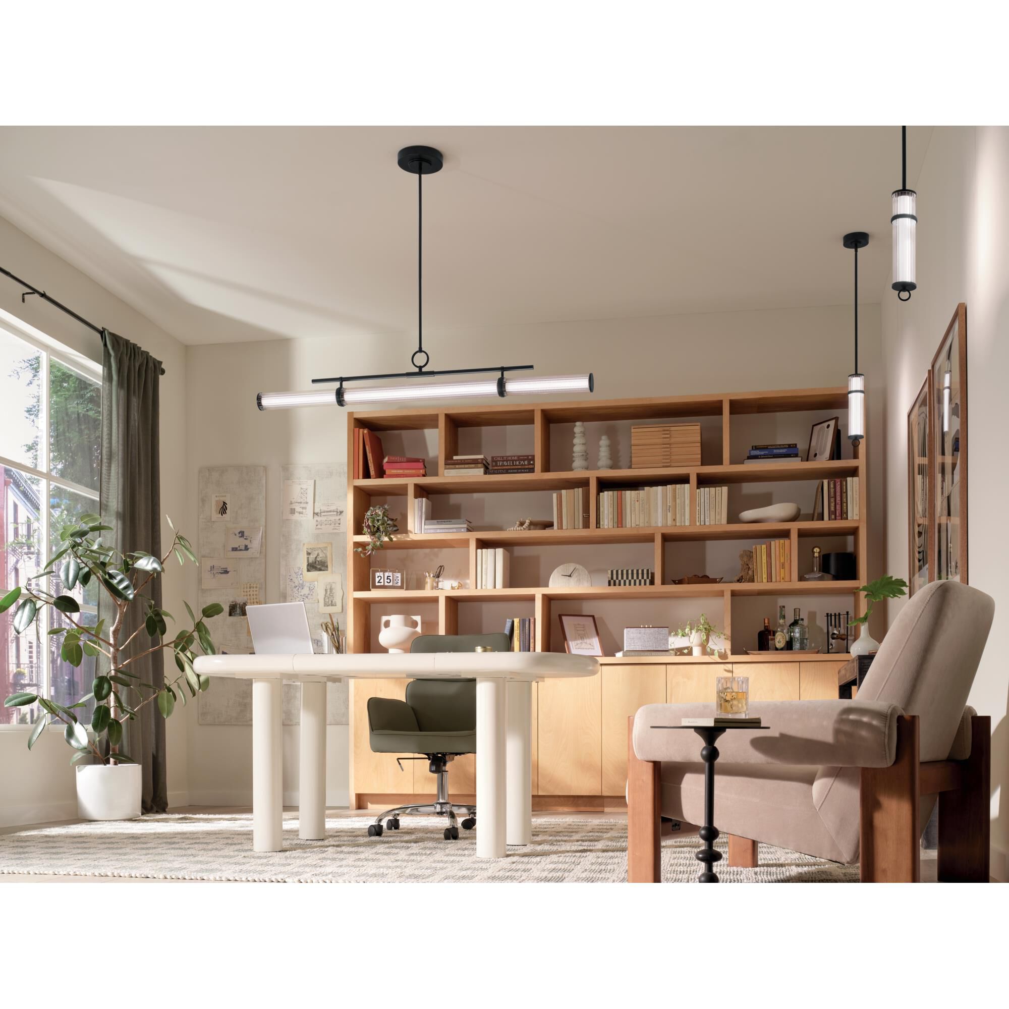 Riven 60 Inch Linear Suspension Light by Kichler Lighting