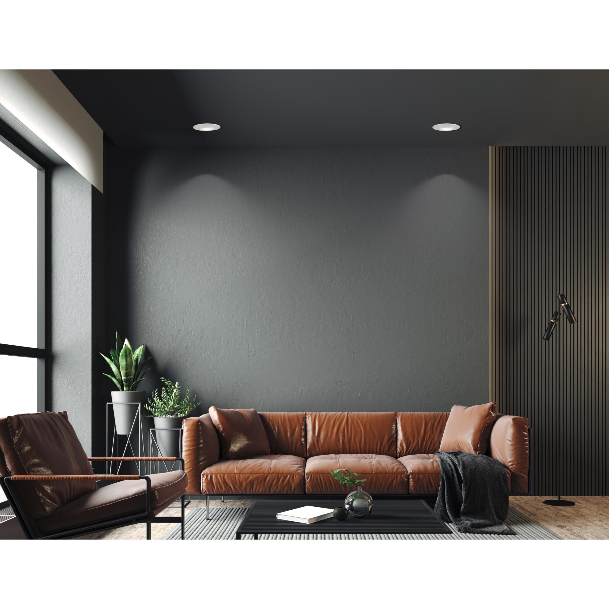 Shown in White finish