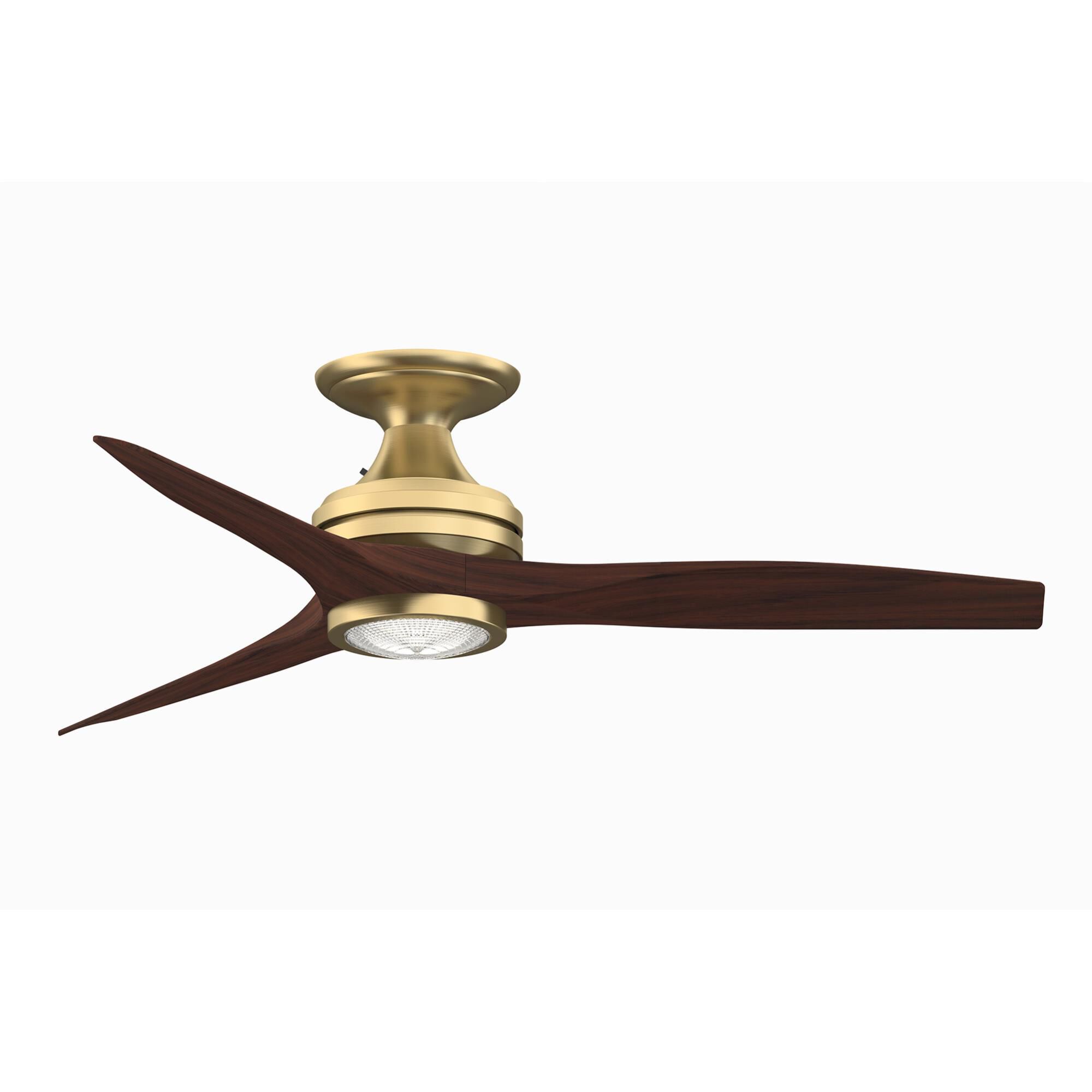 Shown in Brushed Satin Brass finish and Opal Frosted glass