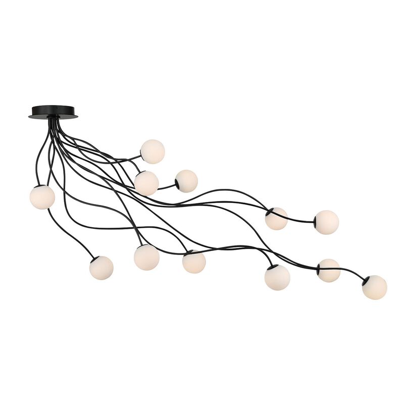 Athena 20 Inch 12 Light Semi Flush Mount by Eurofase Lighting