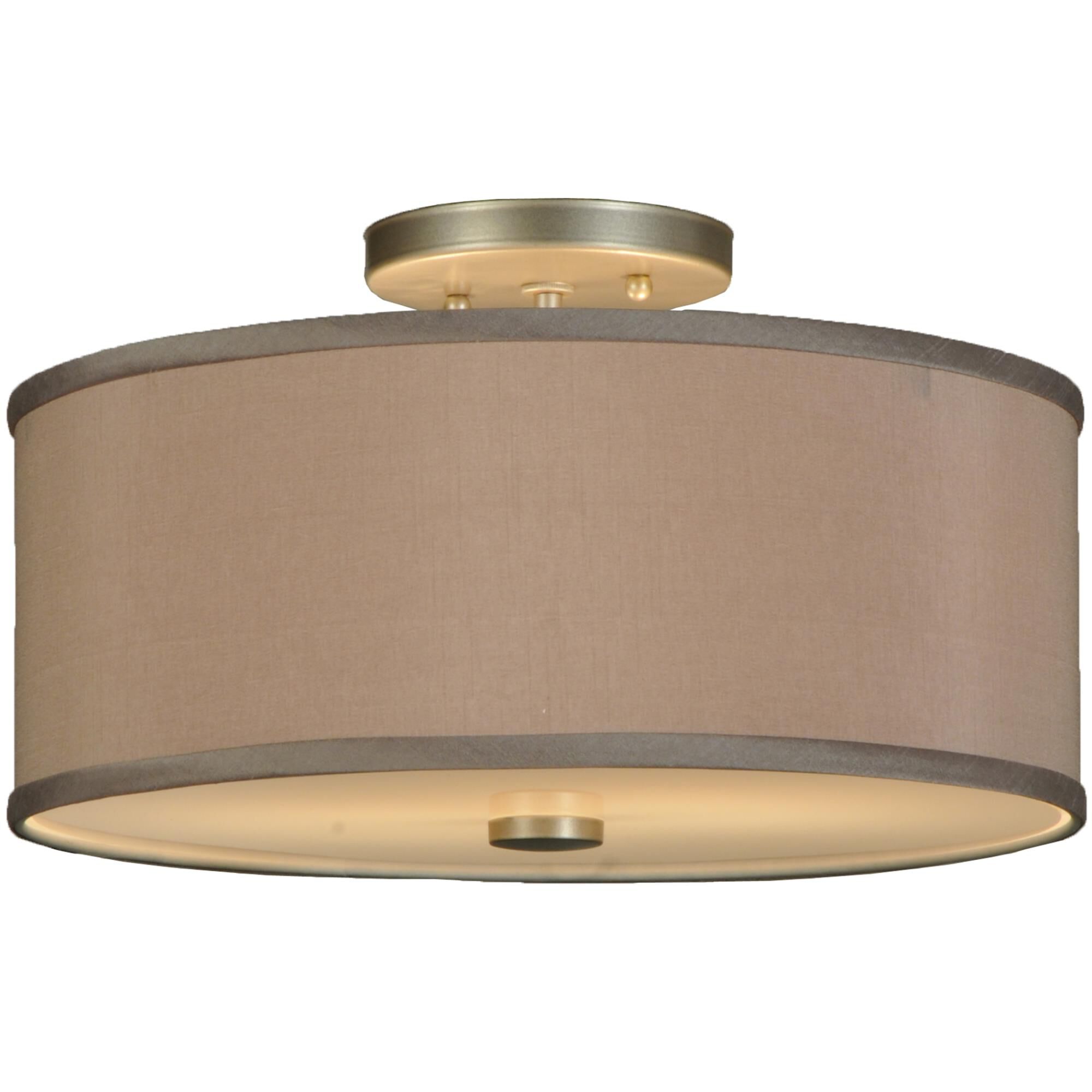 Cilindro 14 Inch 2 Light Flush Mount by Meyda Lighting