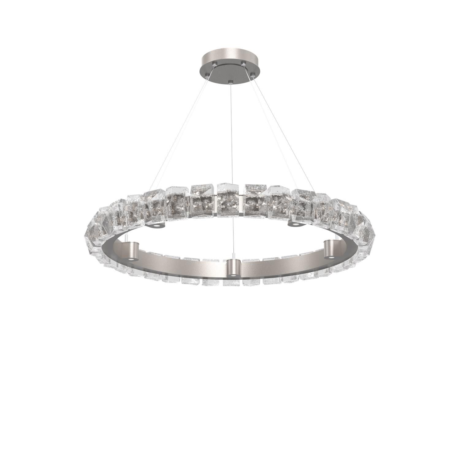 Levi Wilson Tessera 38 Inch Chandelier by Hammerton Studio