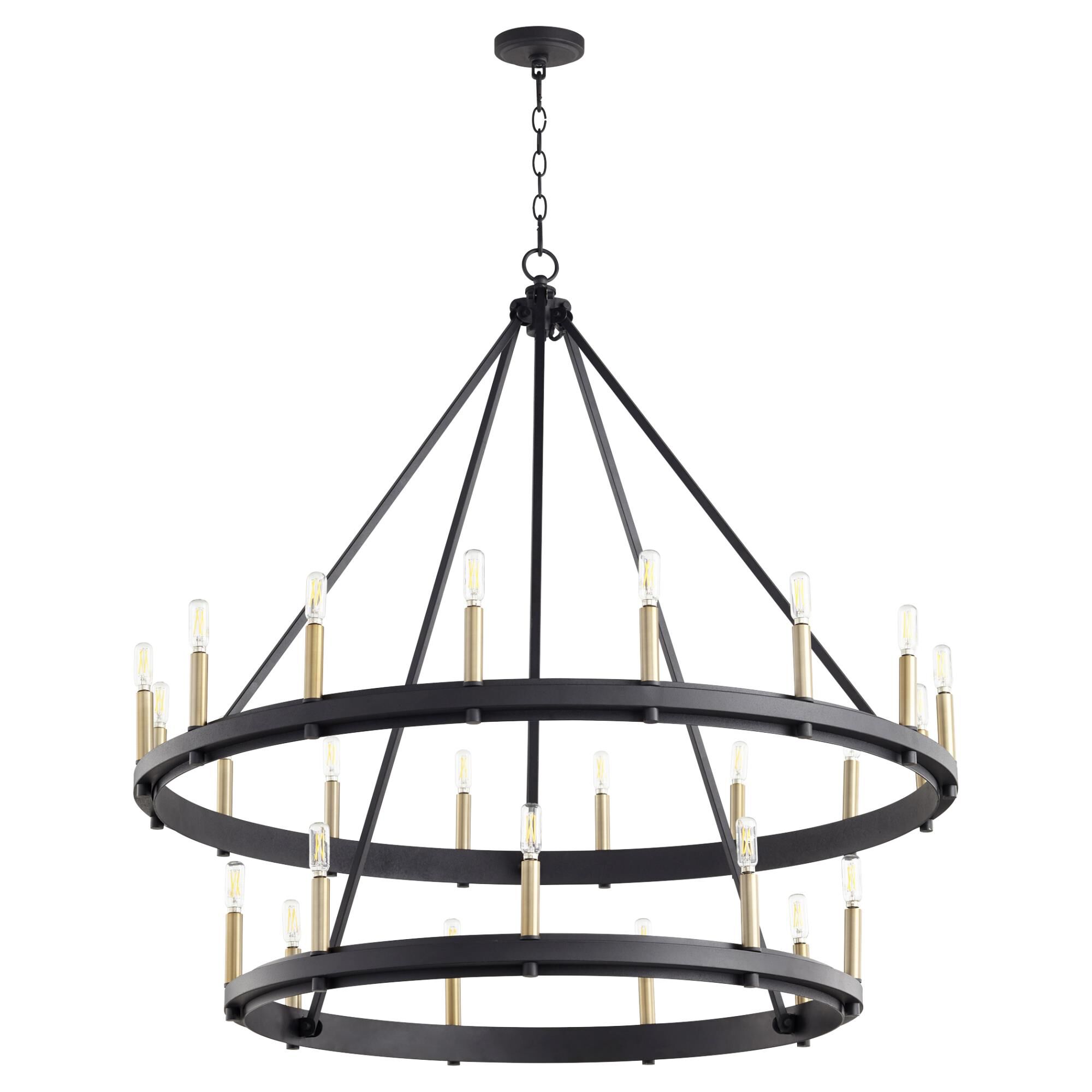 Aura 42 Inch 25 Light Chandelier by Quorum International