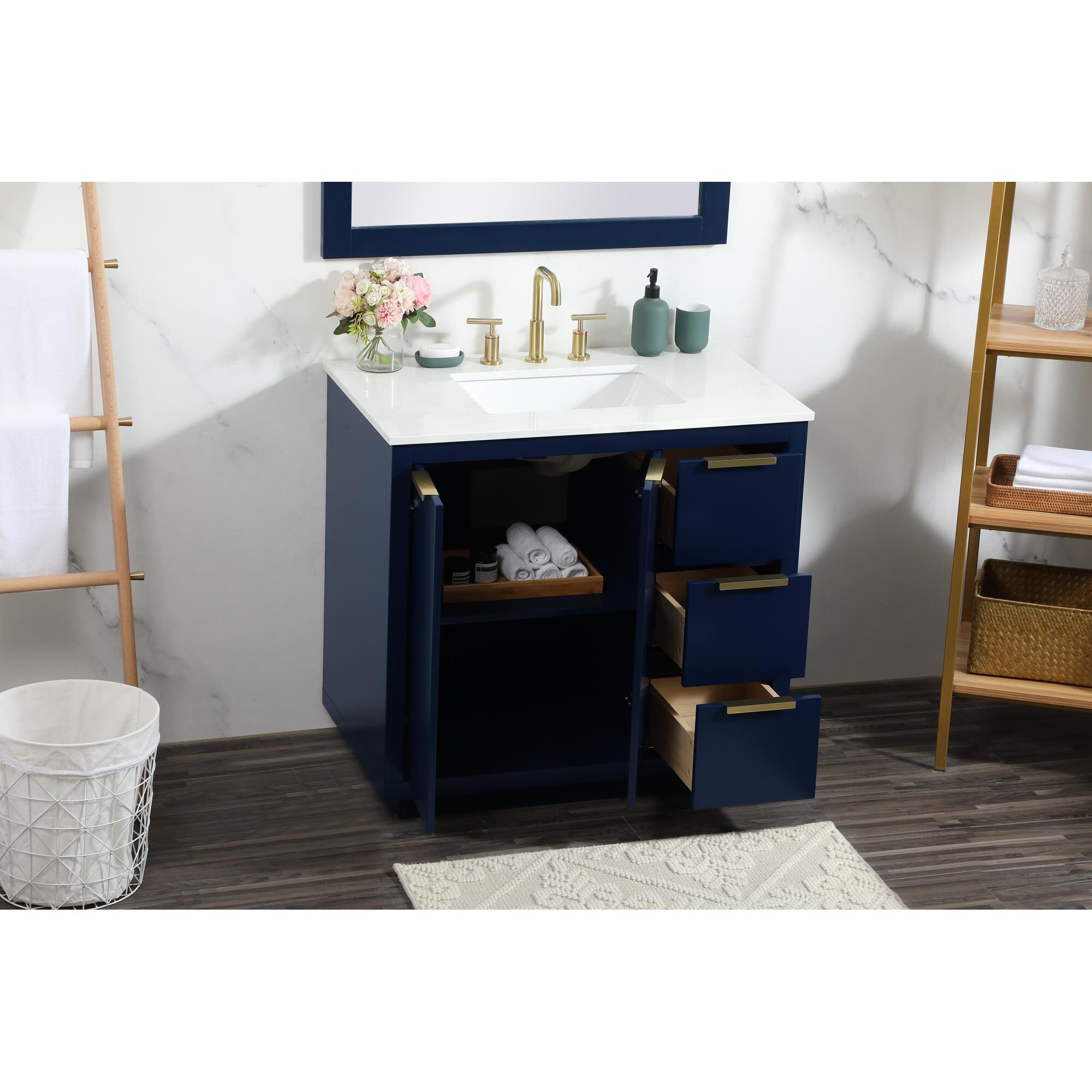 Blake 36 Inch Bath Vanity by Elegant Decor