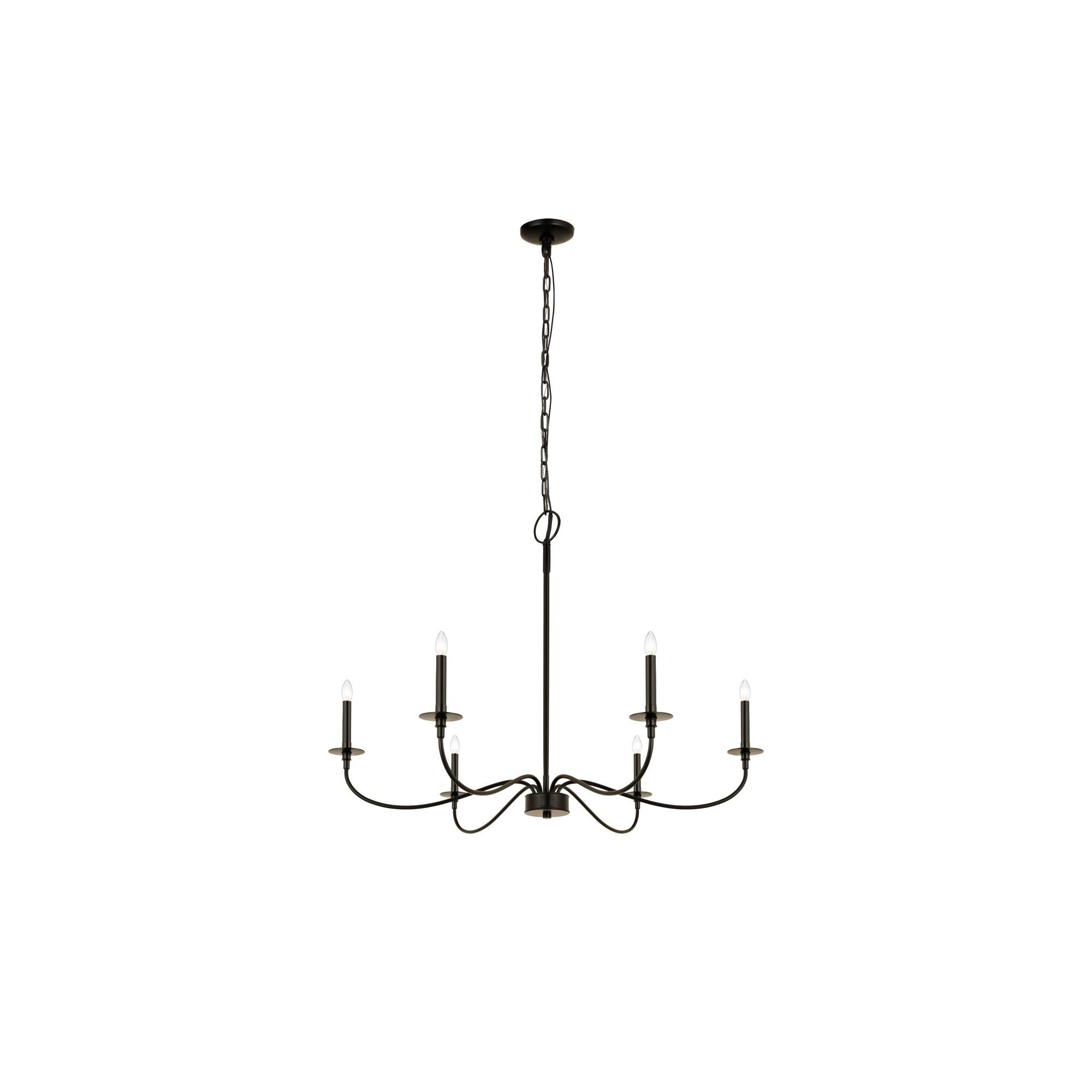 Arrington 42 Inch 6 Light Chandelier by Z-Lite