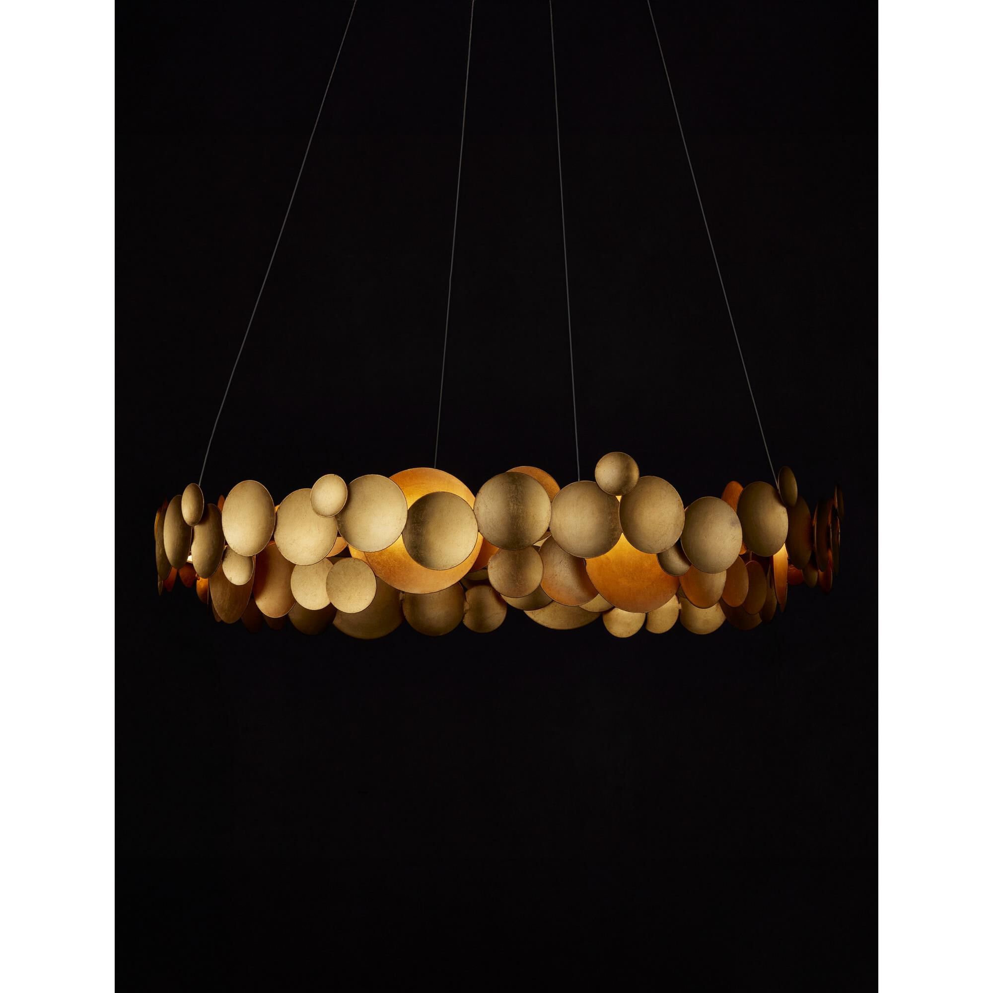 Currey and Company Lavengro 32 Inch LED Chandelier