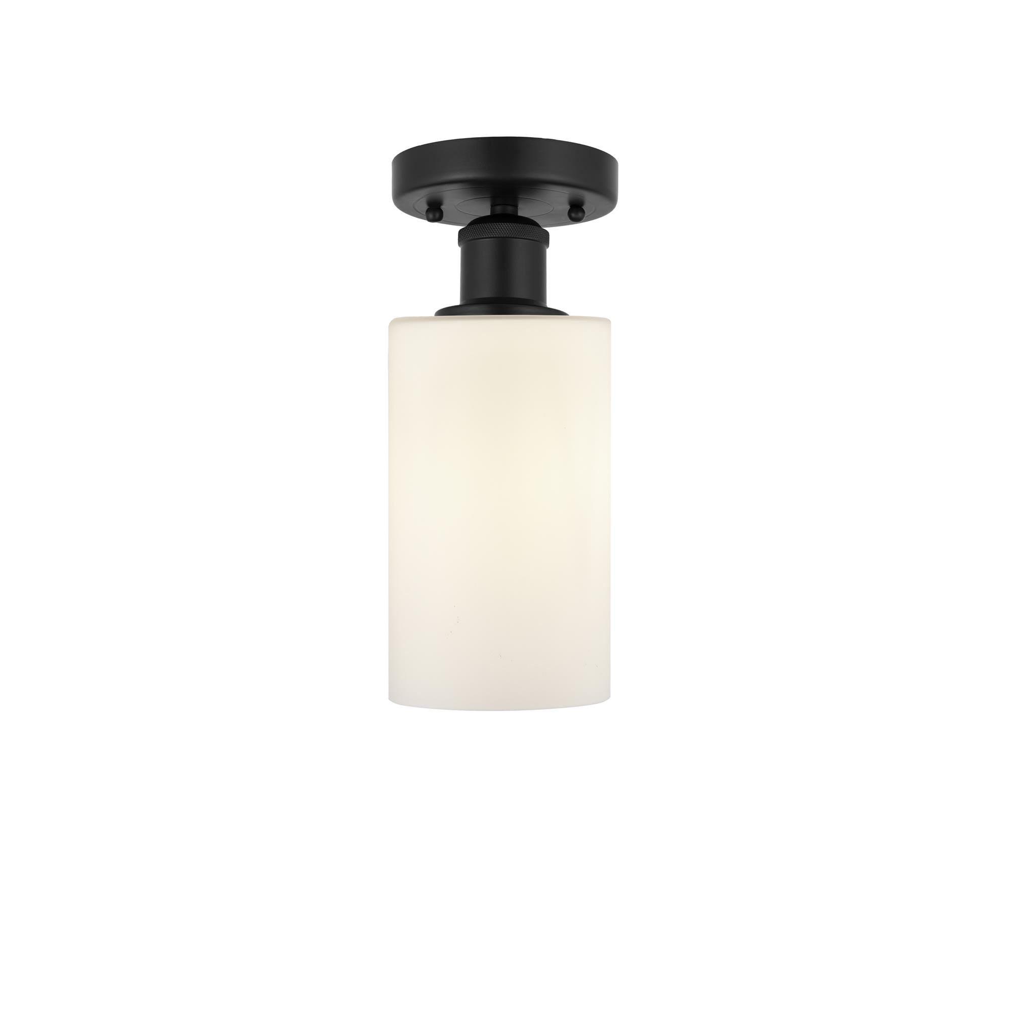 Shown in Matte Black finish and Matte White glass