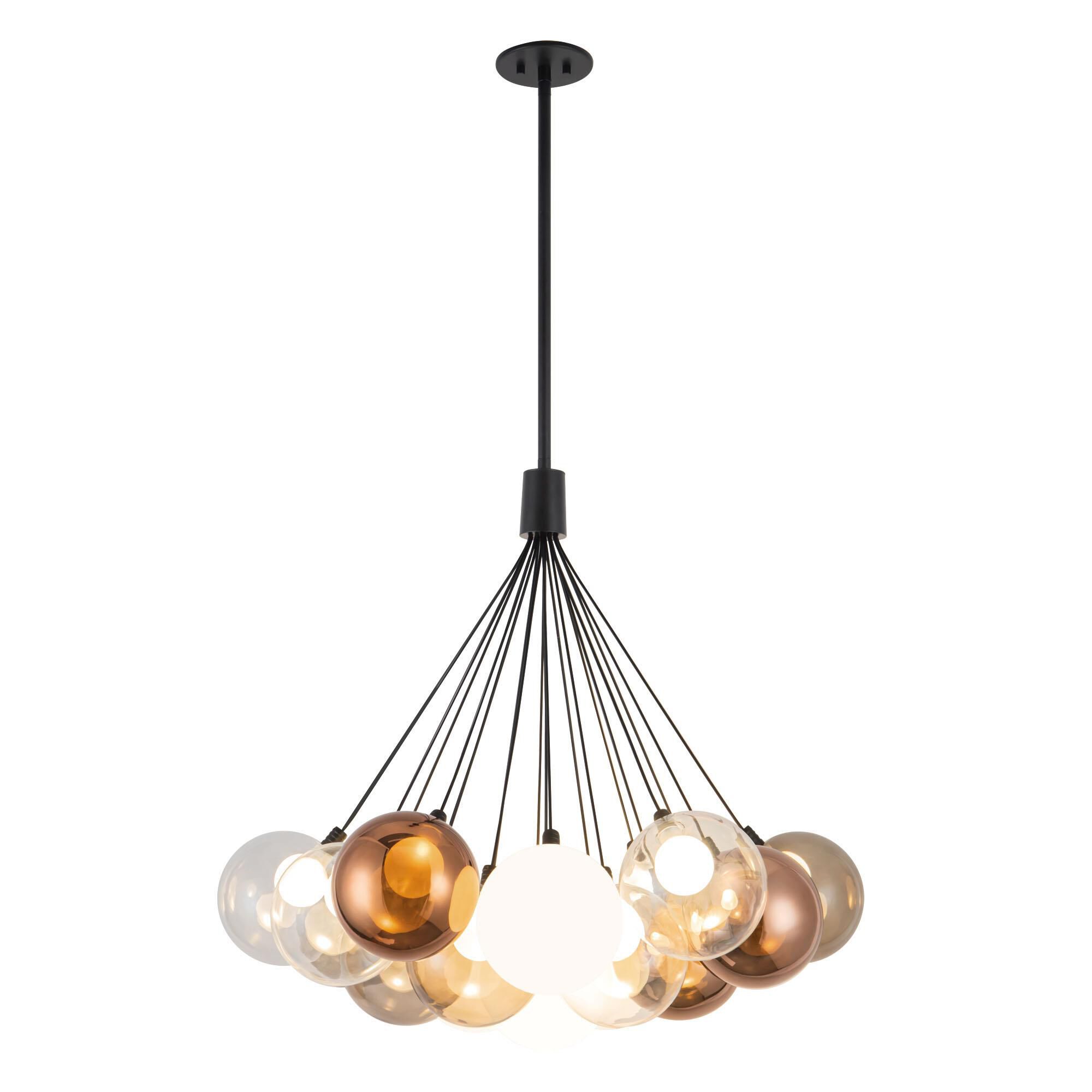 Bolla 28 Inch Chandelier by Kuzco Lighting
