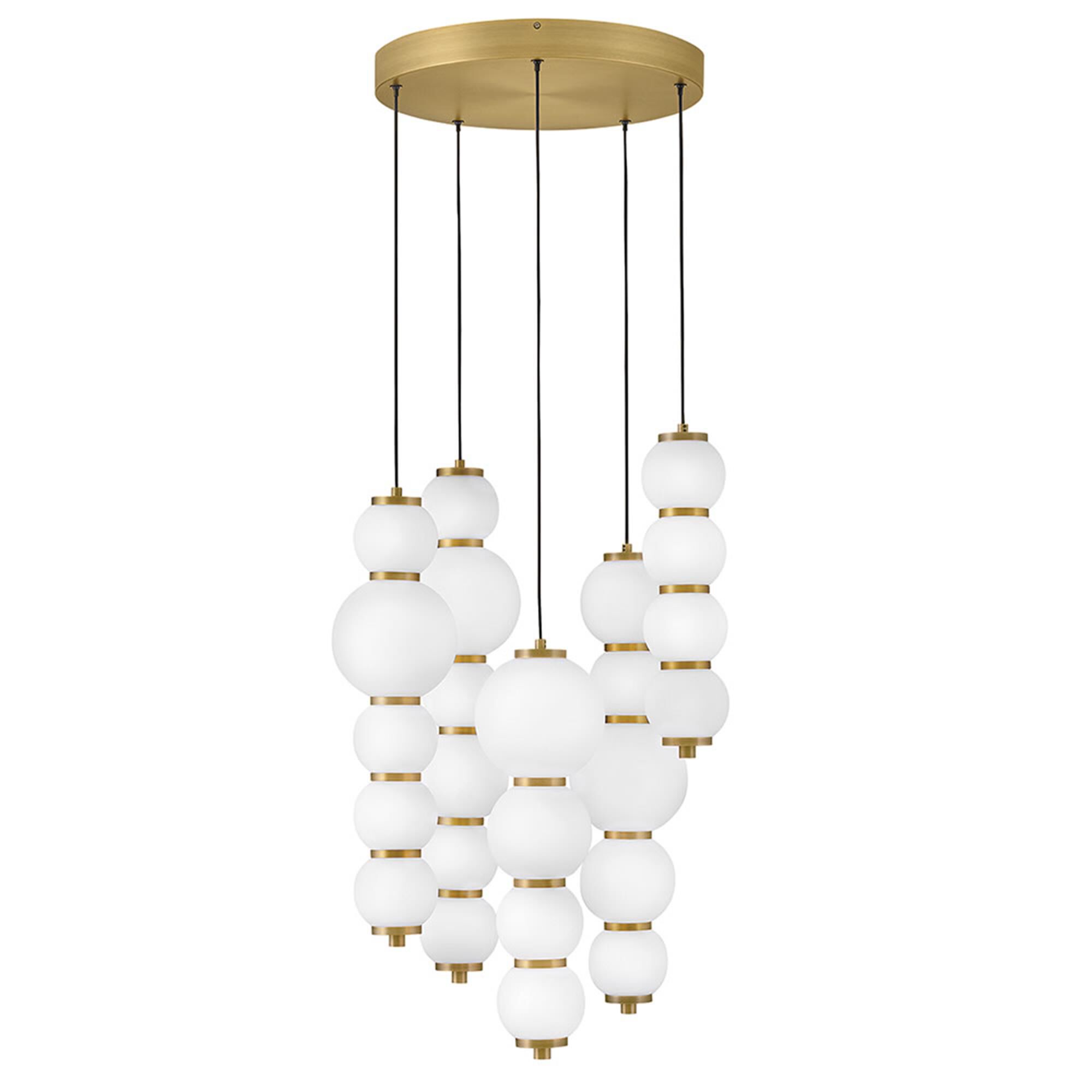 Trigo 20 Inch Multi Light Pendant,