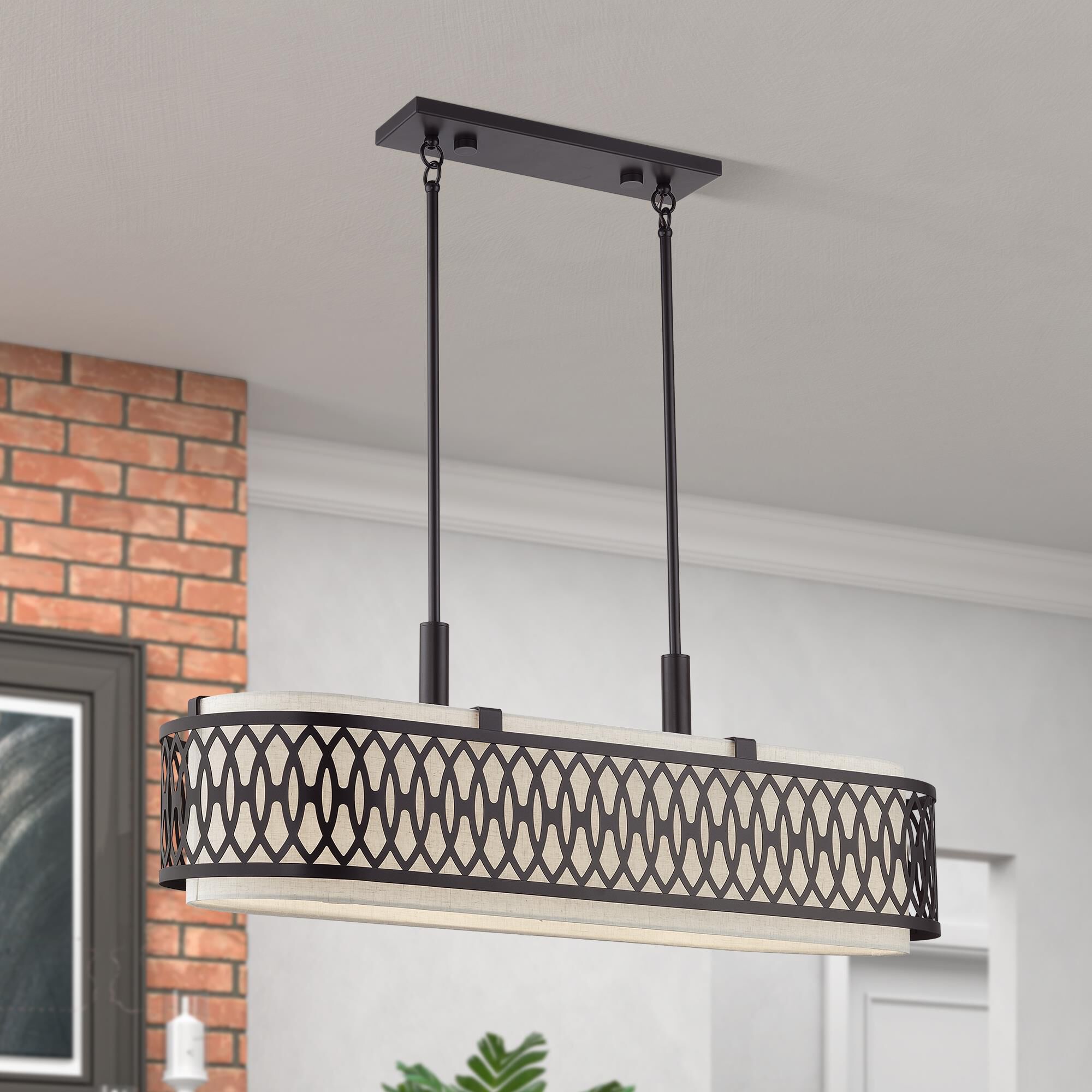 Vistaview 42 Inch Linear Suspension Light by Livex Lighting