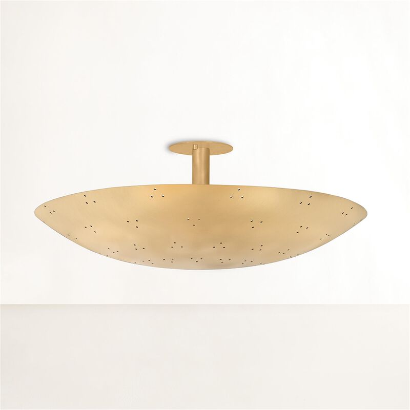 Bern 28 Inch 3 Light Flush Mount by Hudson Valley Lighting