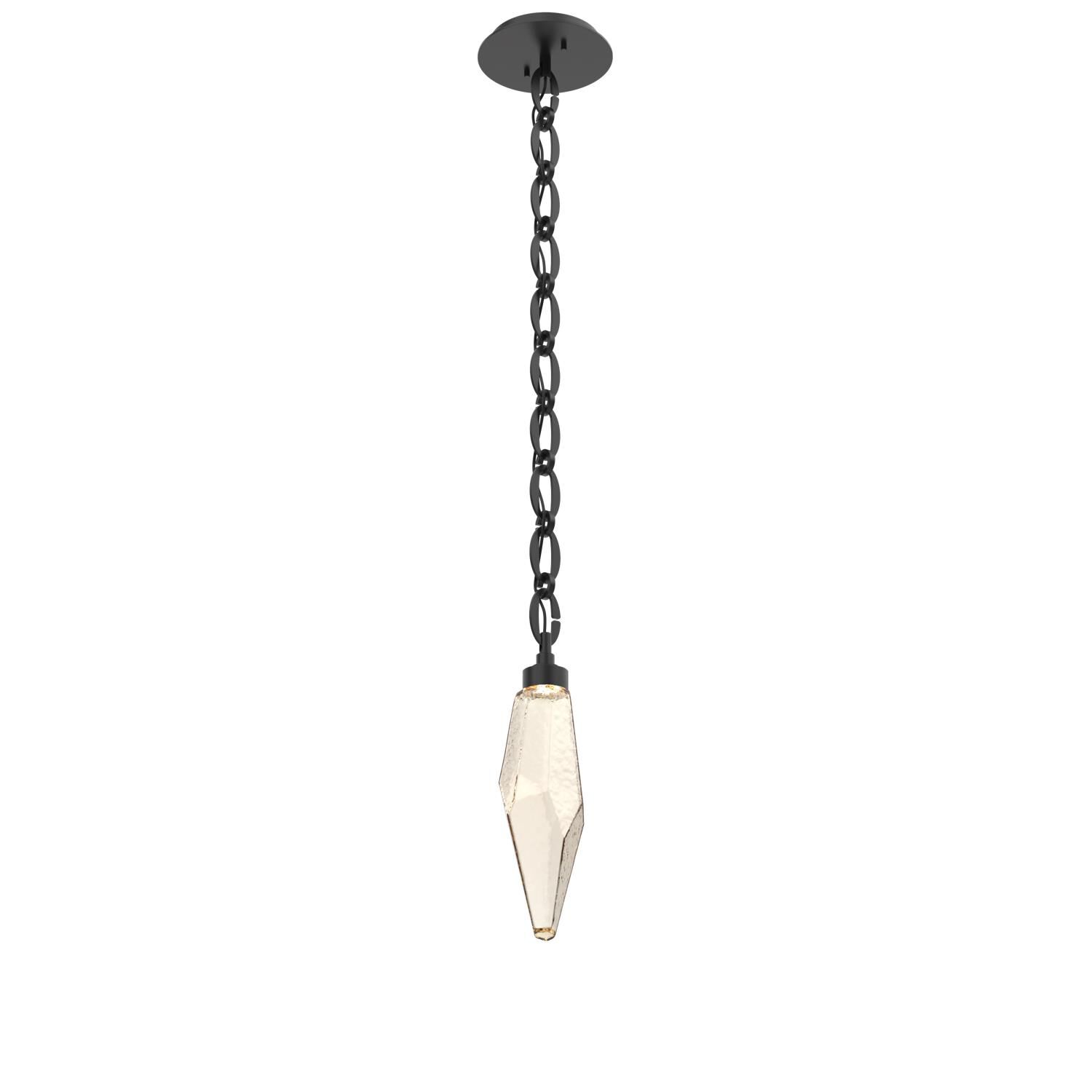 Levi Wilson Rock Crystal 6 Inch Mini Pendant by Hammerton Studio