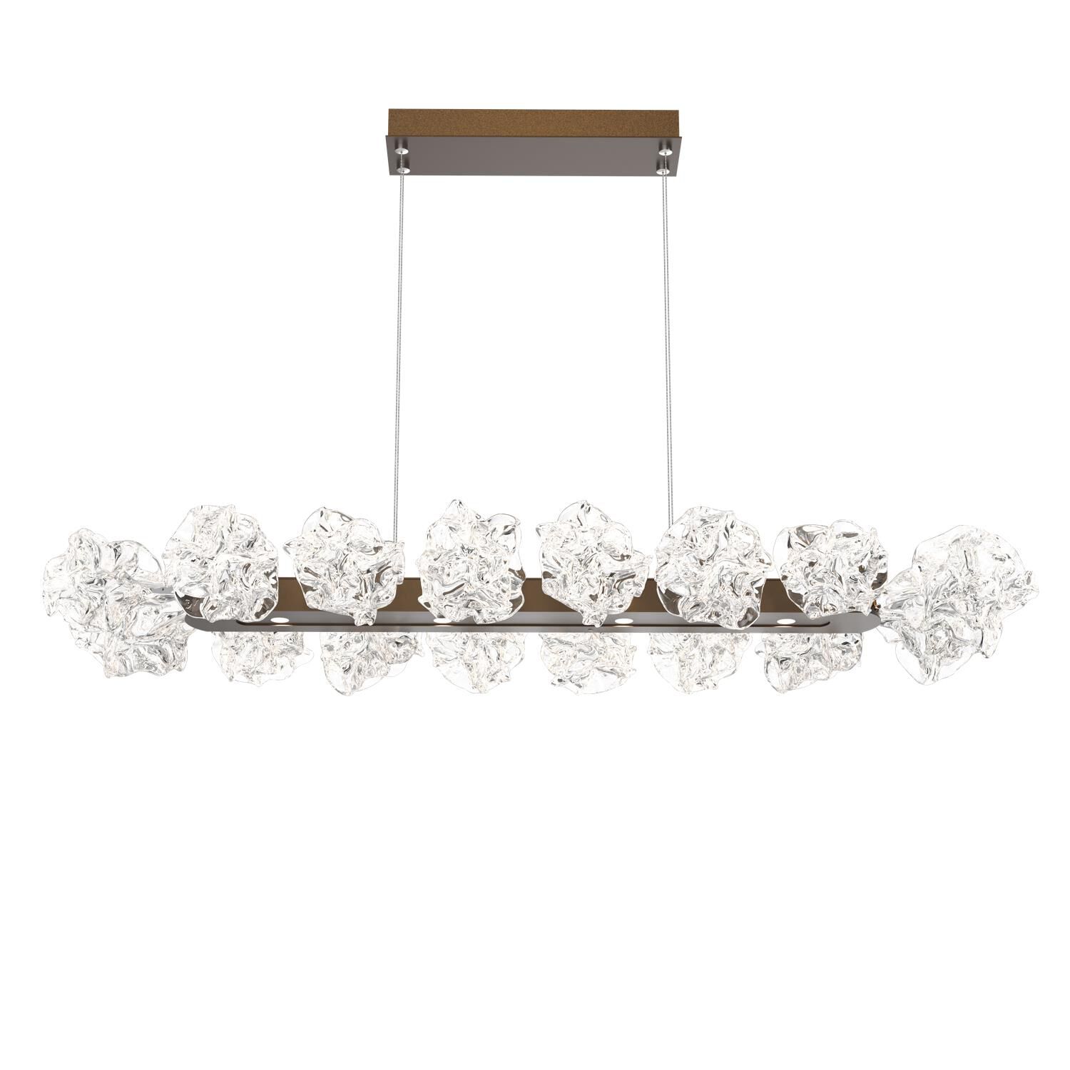 Blossom 48 Inch 20 Light LED Linear Suspension Light by Hammerton Studio