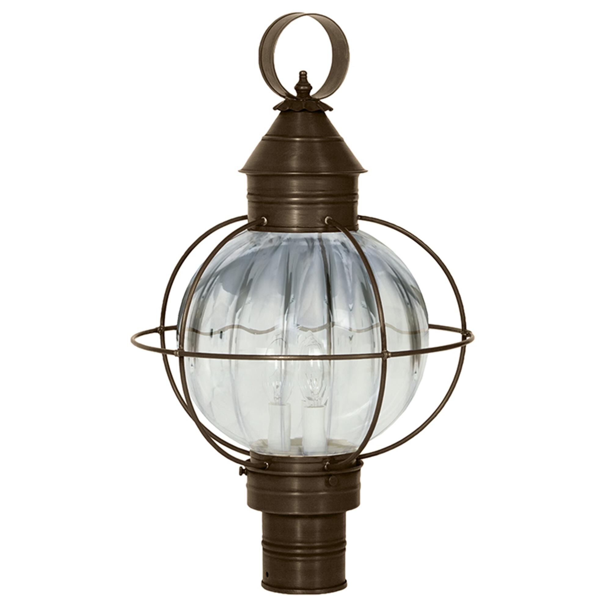 Onion 21 Inch Outdoor Post Lamp,