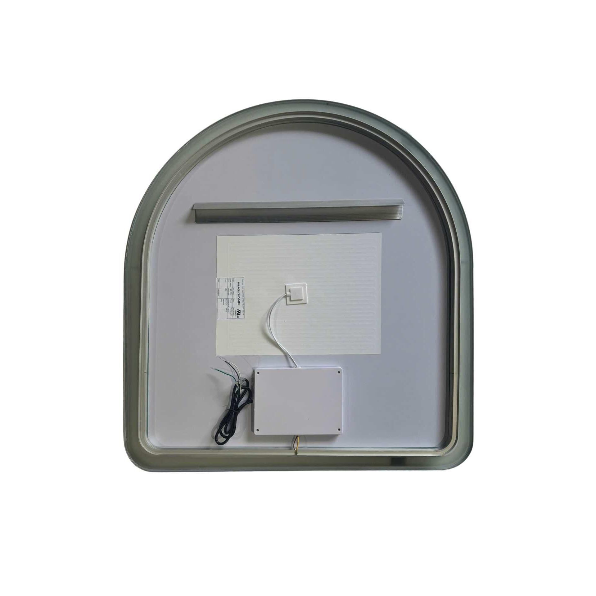 Harmoni 36 Inch Arched LED Lighted Mirror by Elegant Decor