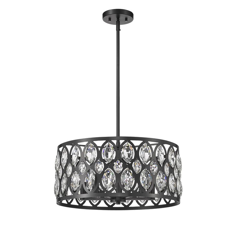 Dealey 19 Inch 5 Light Pendant Light by Z Lite