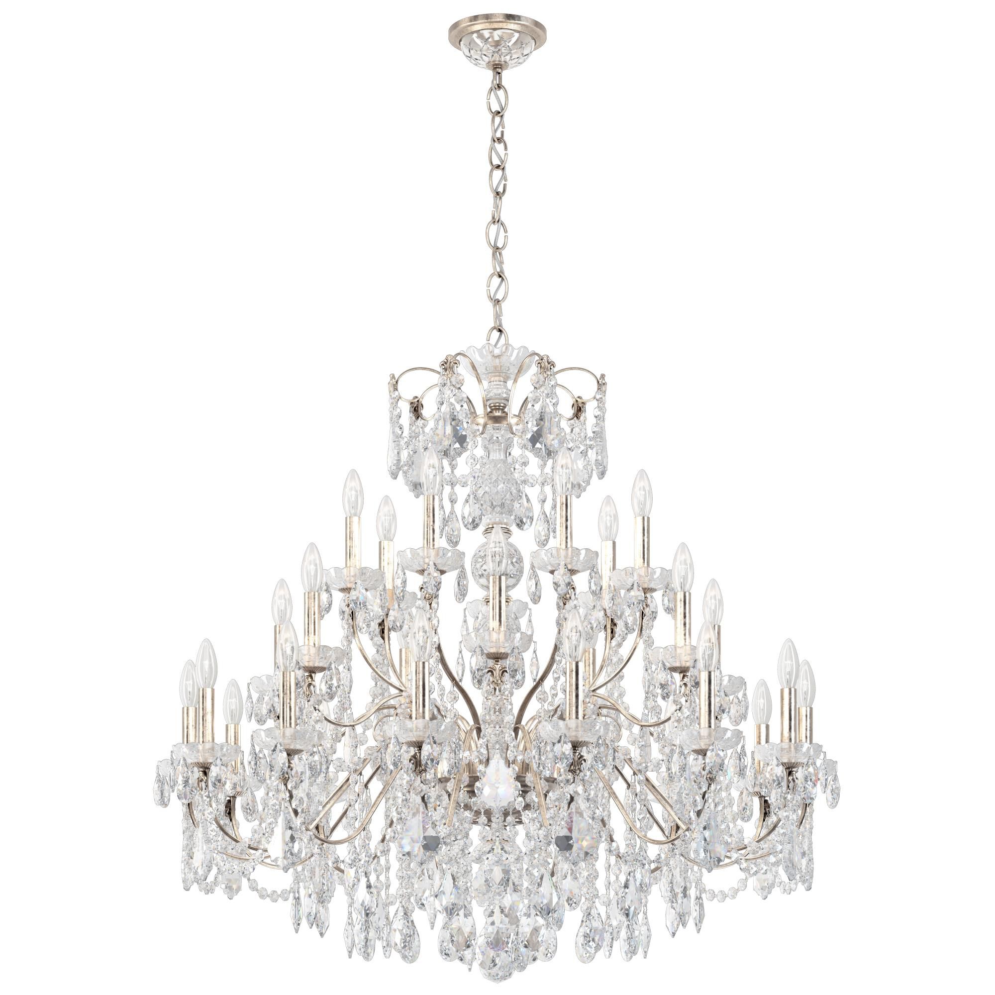 Century 42 Inch 28 Light Chandelier by Schonbek