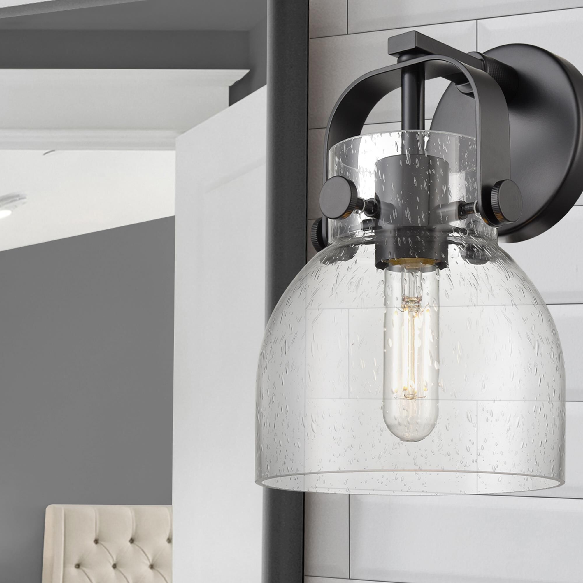 Bruno Marashlian Pilaster II Bell 10 Inch Wall Sconce by Innovations Lighting