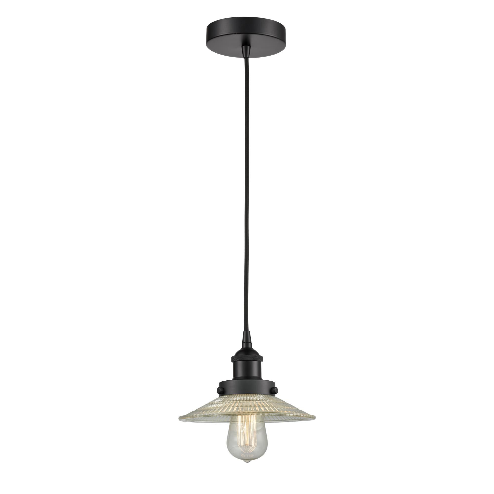 Bruno Marashlian Halophane 9 Inch Mini Pendant by Innovations Lighting