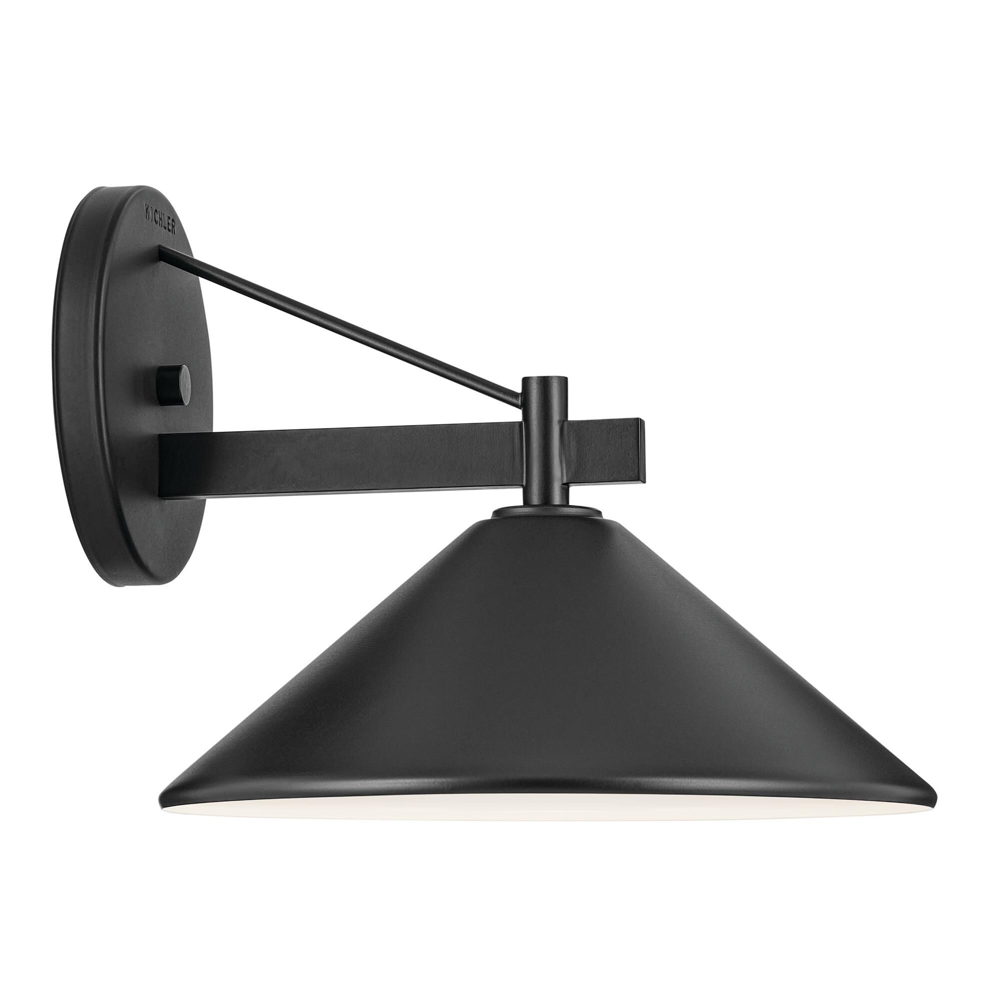 Shown in Black finish