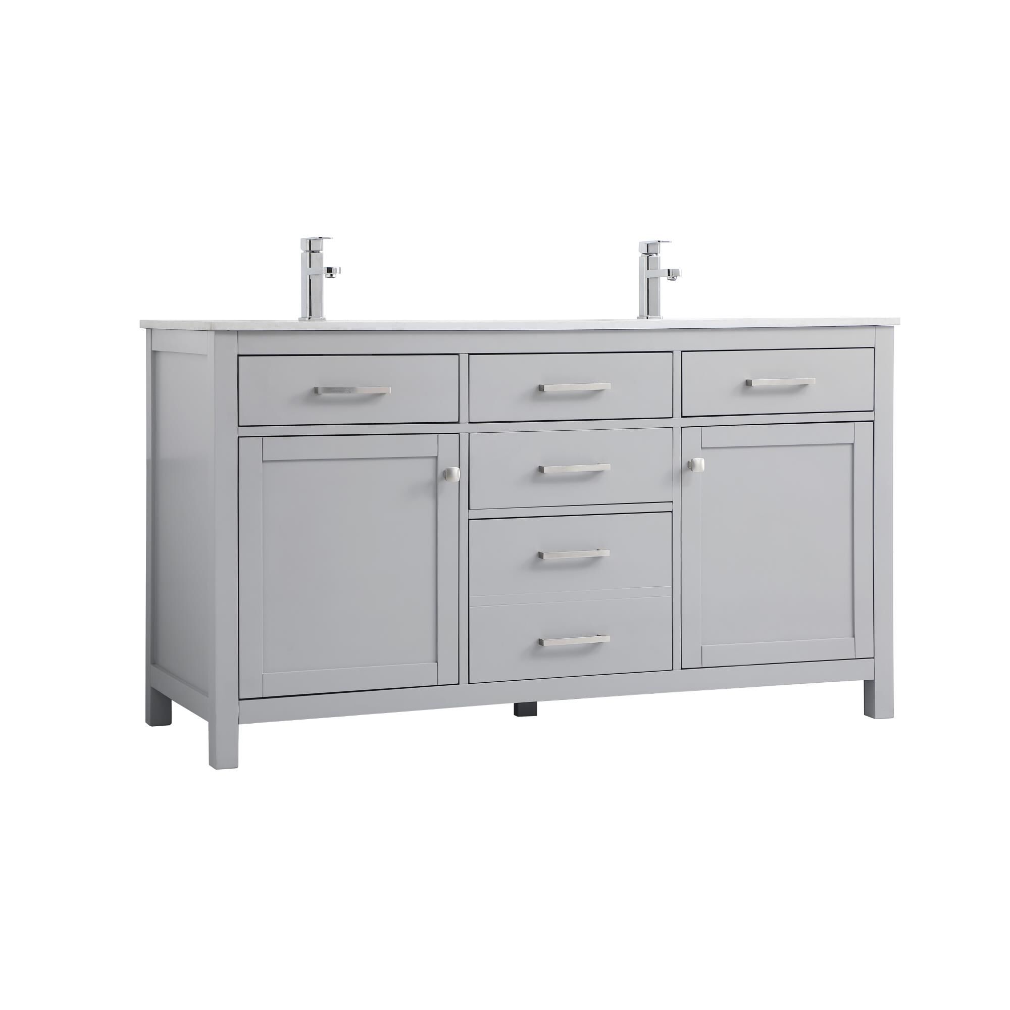 Shown in Grey finish