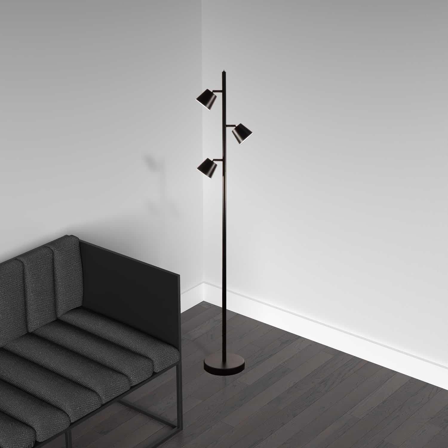 Modern 61 Inch Floor Lamp by Dainolite