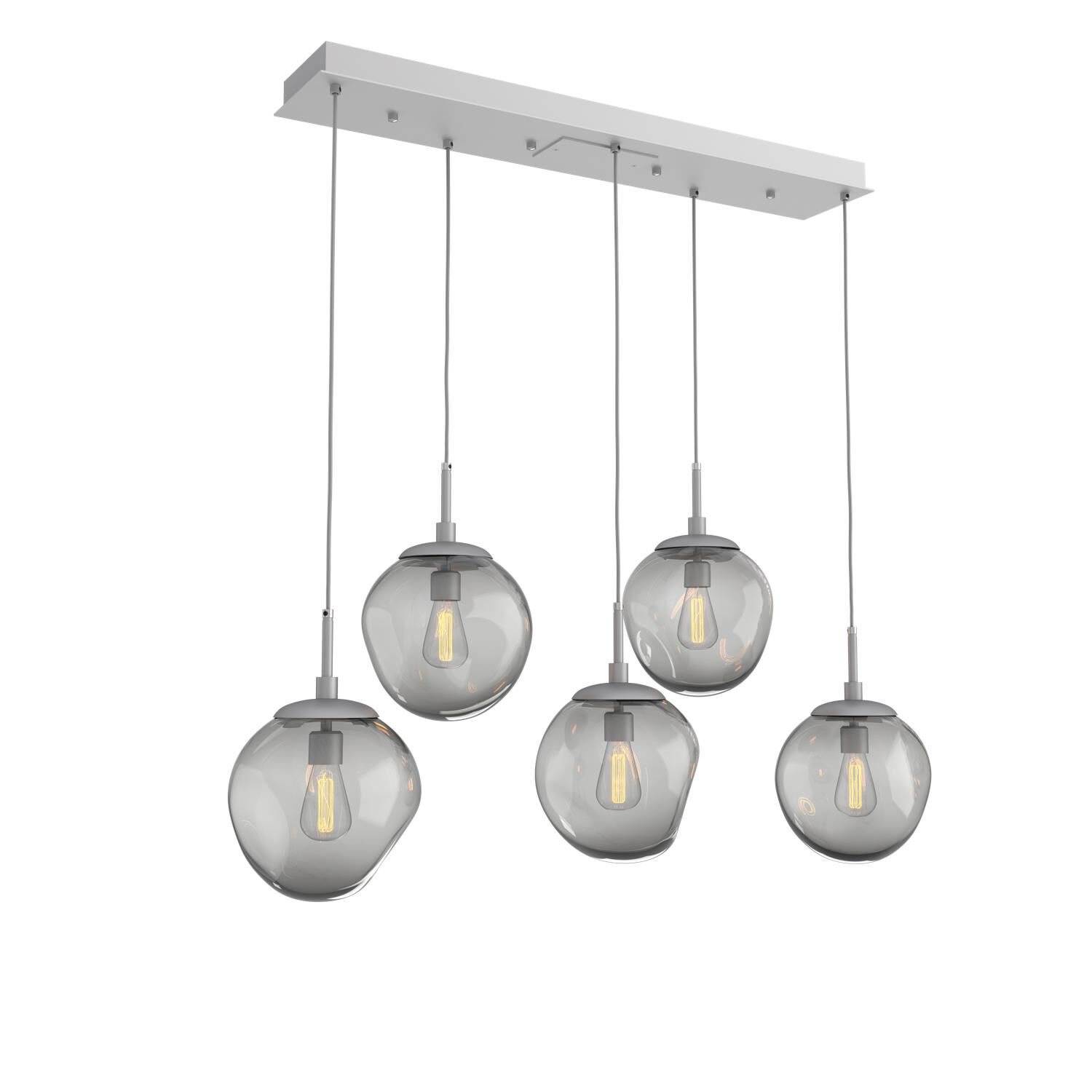 Levi Wilson Nebula 42 Inch 5 Light Linear Suspension Light by Hammerton Studio
