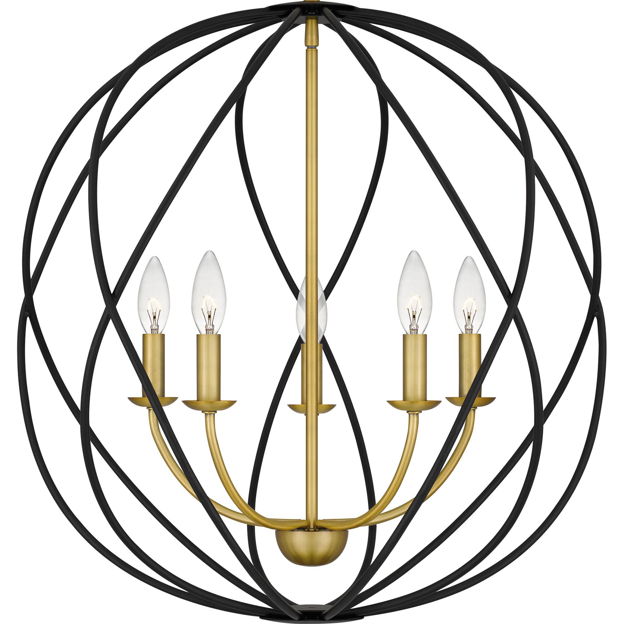 Bryn 24 Inch Large Pendant by Quoizel