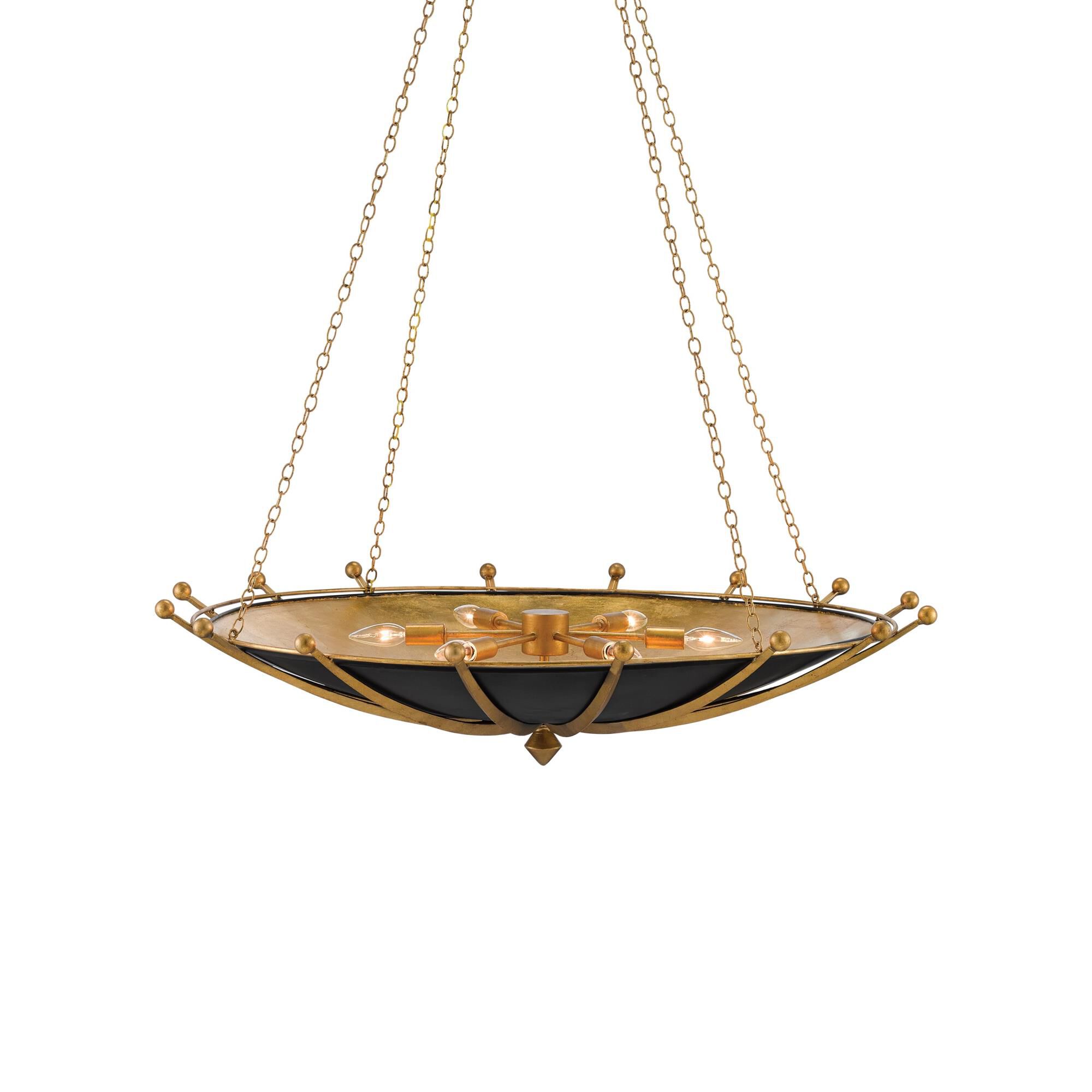 Fontaine 40 Inch Large Pendant by Currey and Company