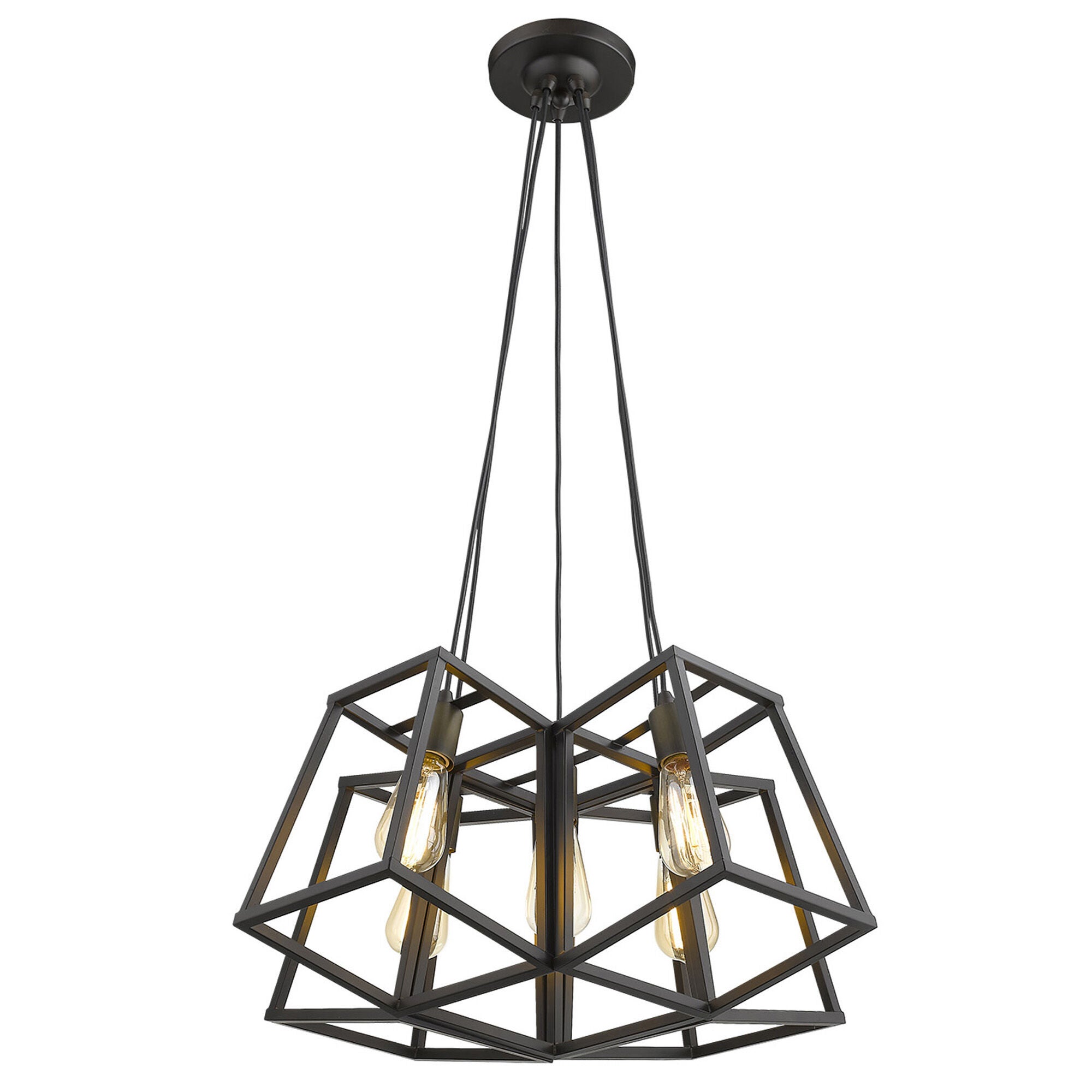 Shown in Oil-Rubbed Bronze finish and -- glass and -- shade