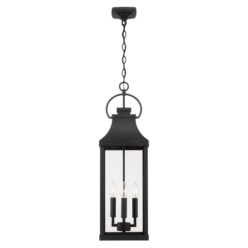 Bradford 29 Inch Tall 4 Light Outdoor Hanging Lantern by Capital Lighting Fixture Company