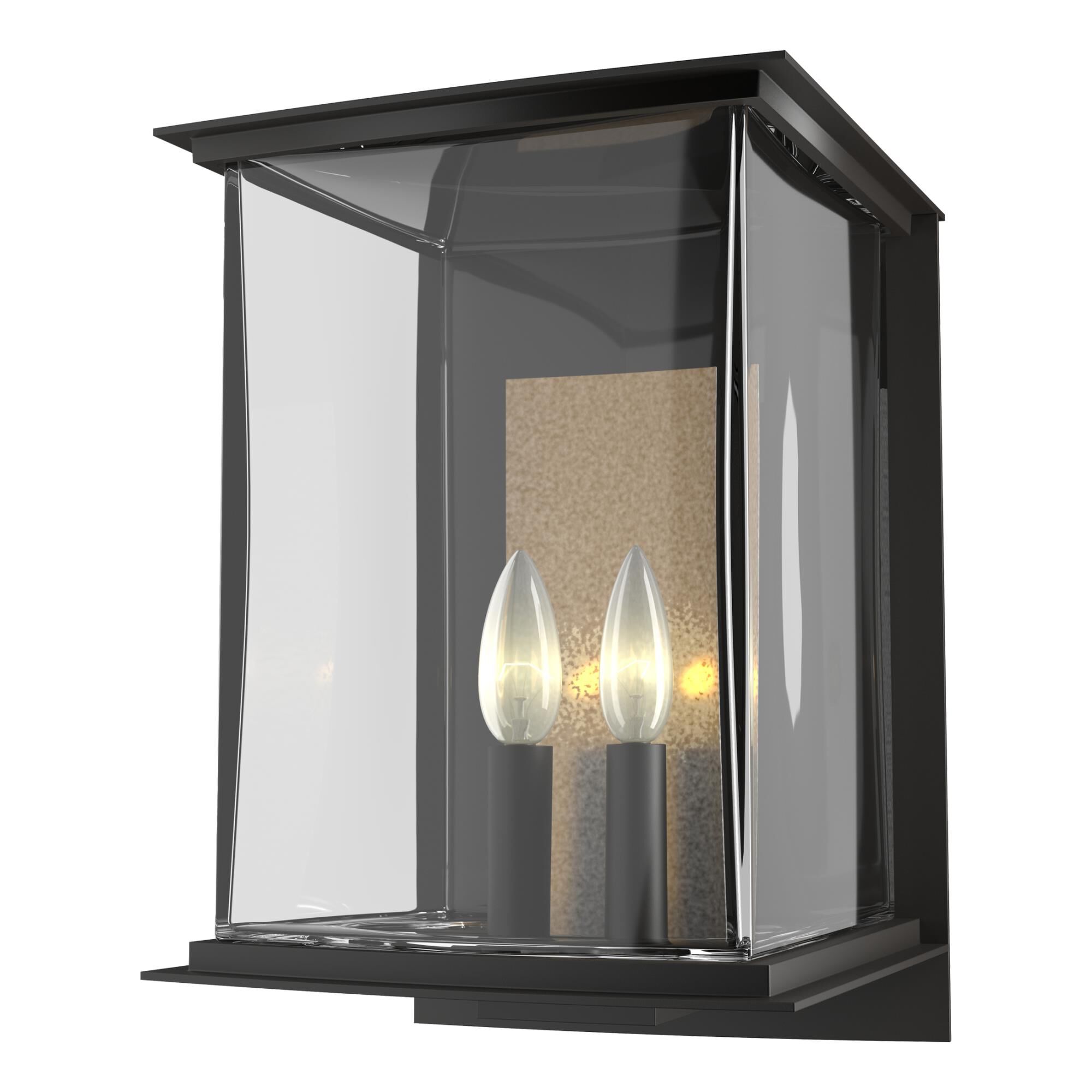 Shown in Coastal Oil Rubbed Bronze finish and Clear glass and Translucent Soft Gold (83) accent
