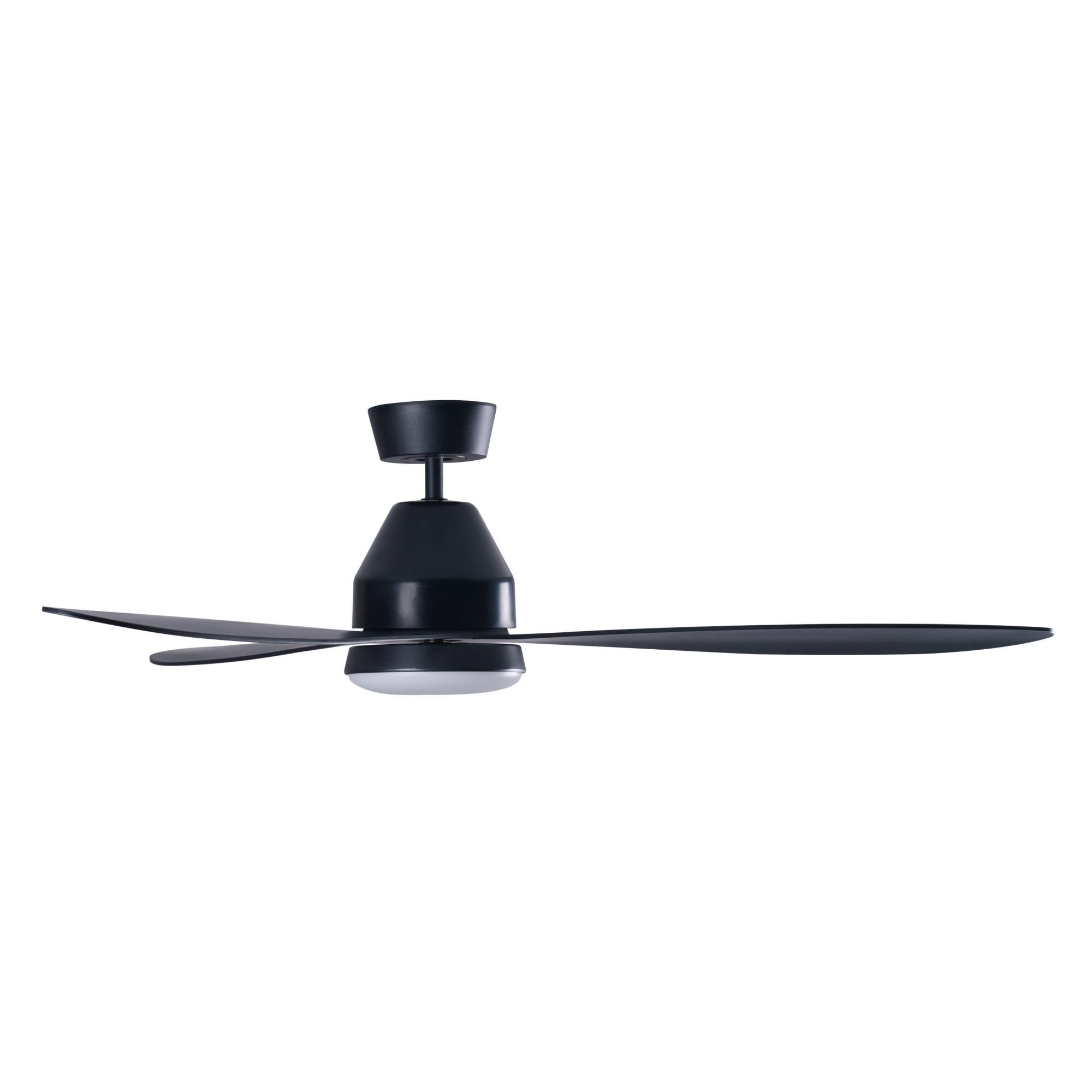 Whitehaven 56 Inch Ceiling Fan with Light Kit by Beacon Lighting