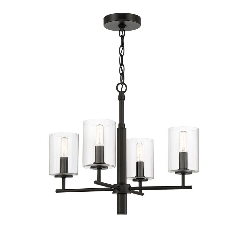 Hailie 20 Inch 4 Light Mini Chandelier by Craftmade