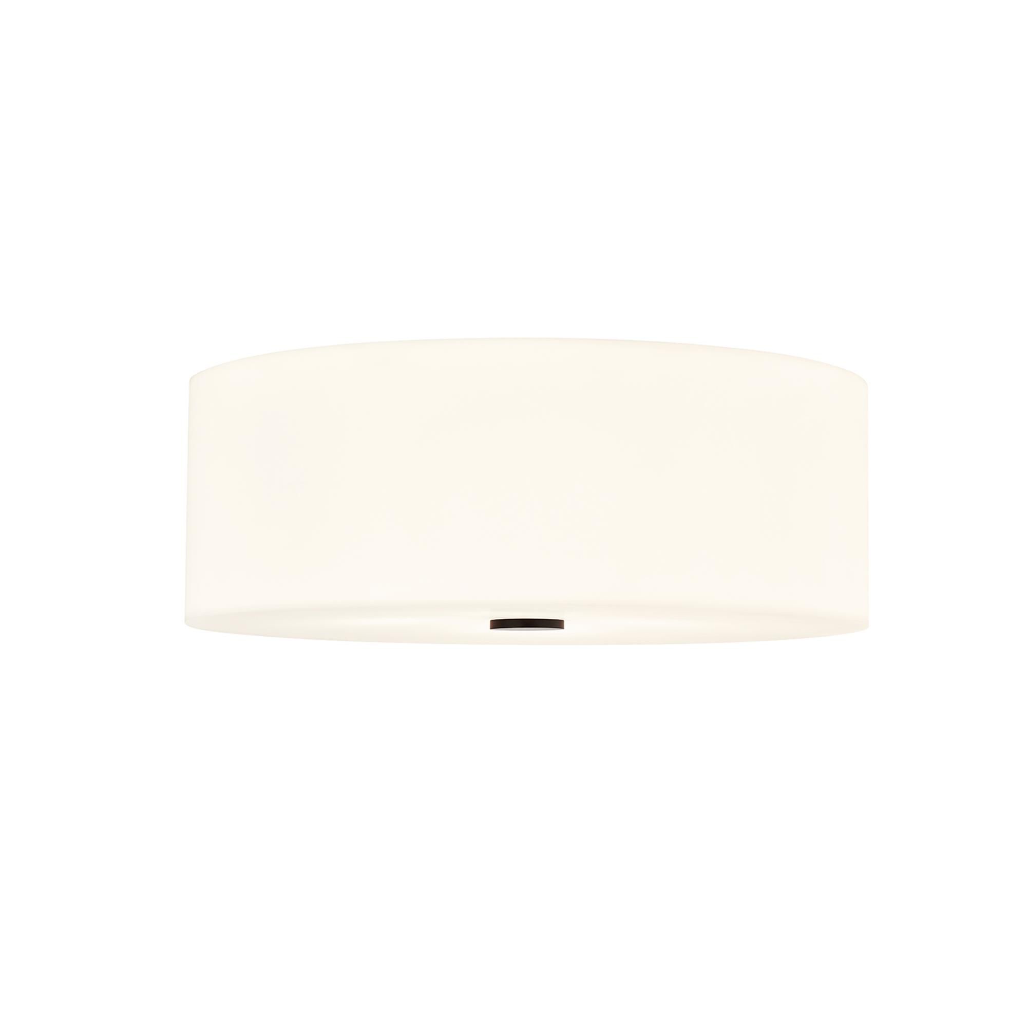 Acryluxe Classic 18 Inch 4 Light Flush Mount,