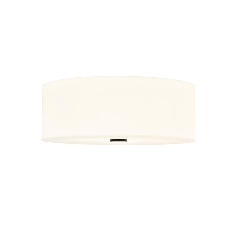 Acryluxe Classic 18 Inch 4 Light Flush Mount by Justice Design