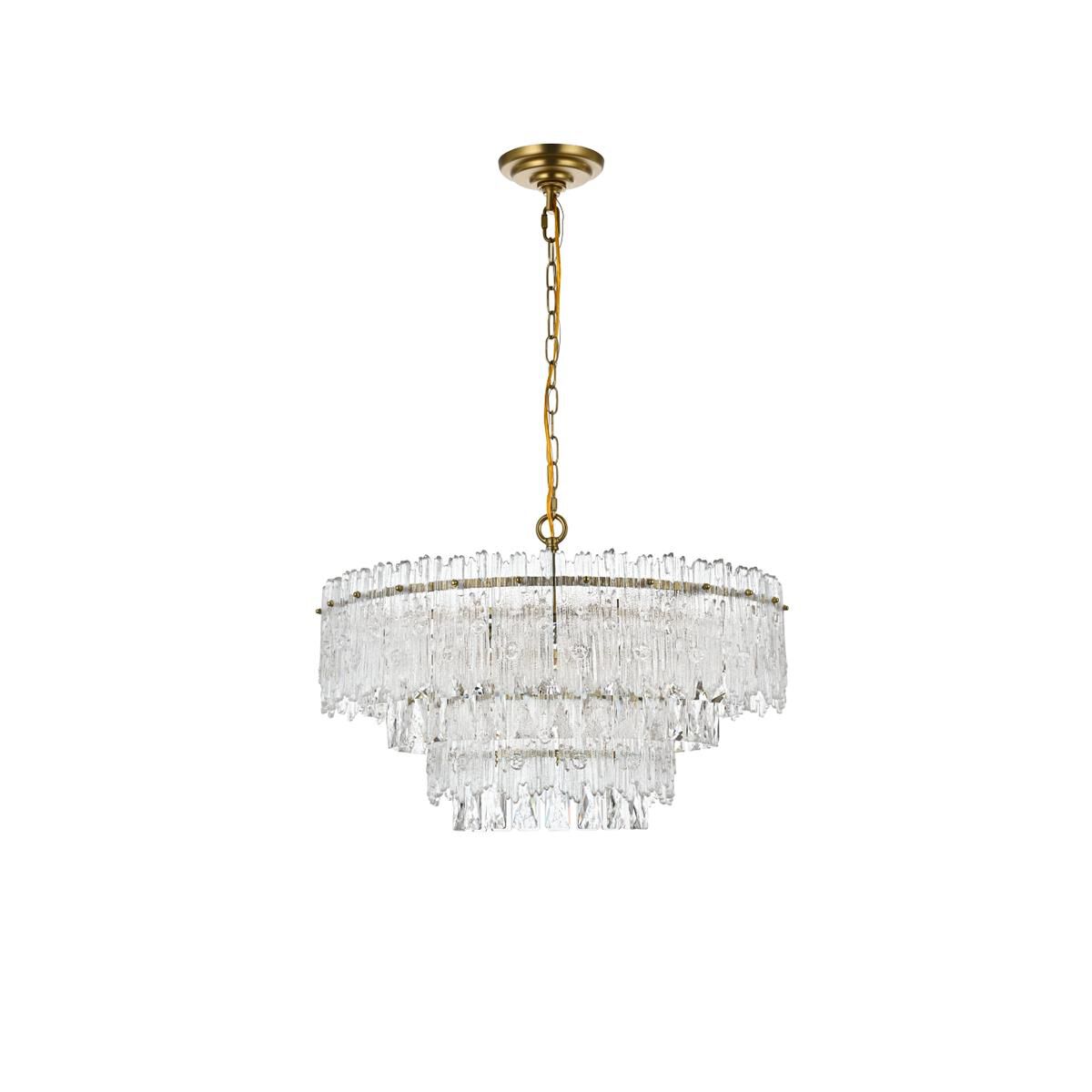 Emilia 21 Inch Large Pendant by Elegant Lighting