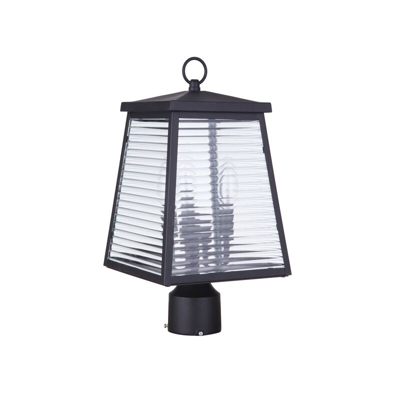 Armstrong 16 Inch Tall 3 Light Outdoor Post Lamp by Craftmade