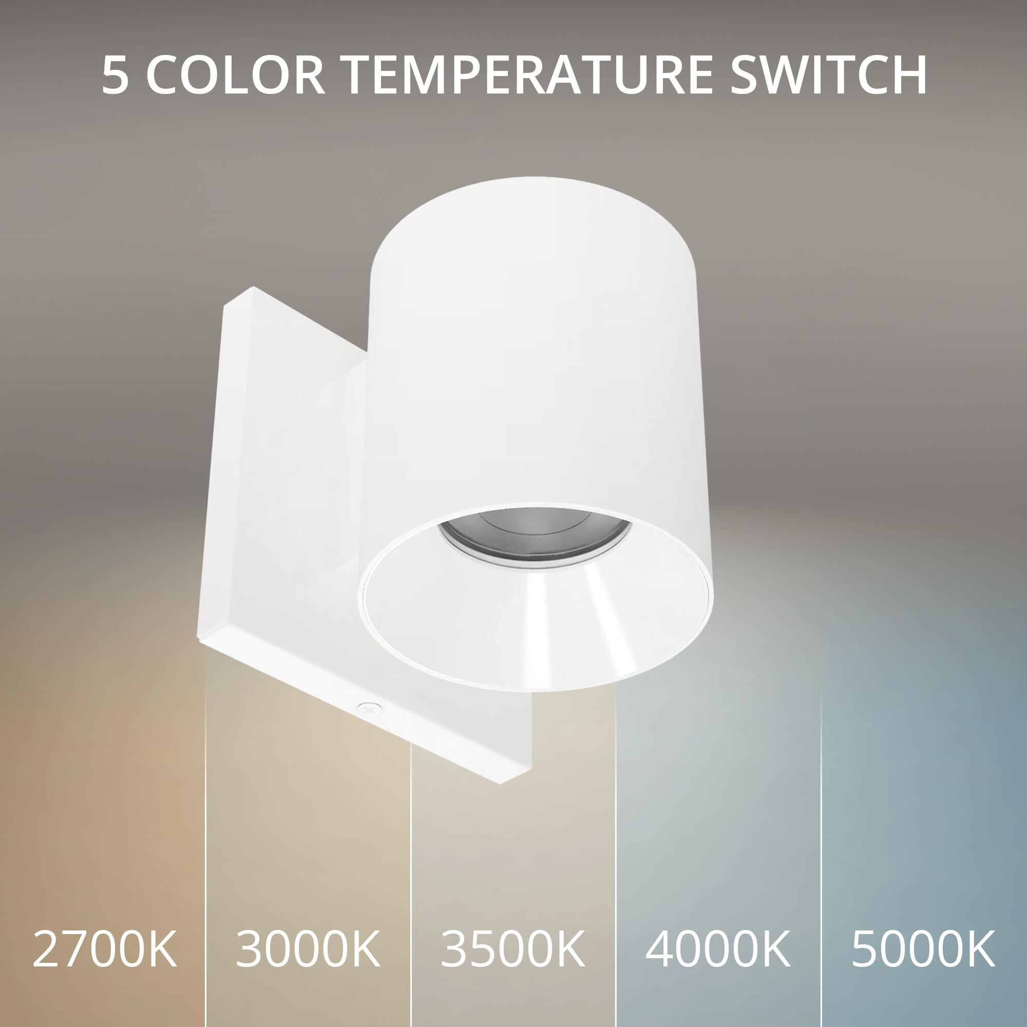 Shown in White and White finish