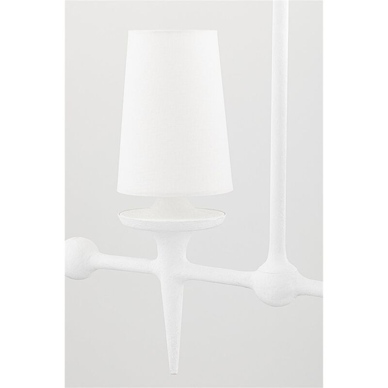Torch Large Linear Chandelier by Hudson Valley Lighting