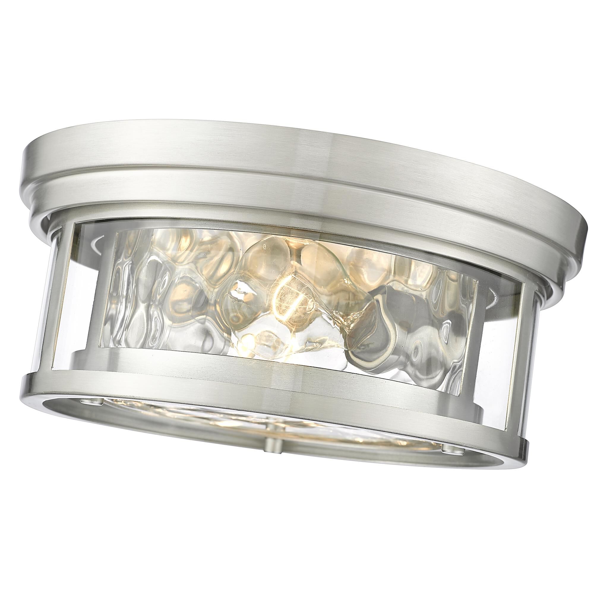 Clarion 12 Inch 2 Light Flush Mount by Z-Lite