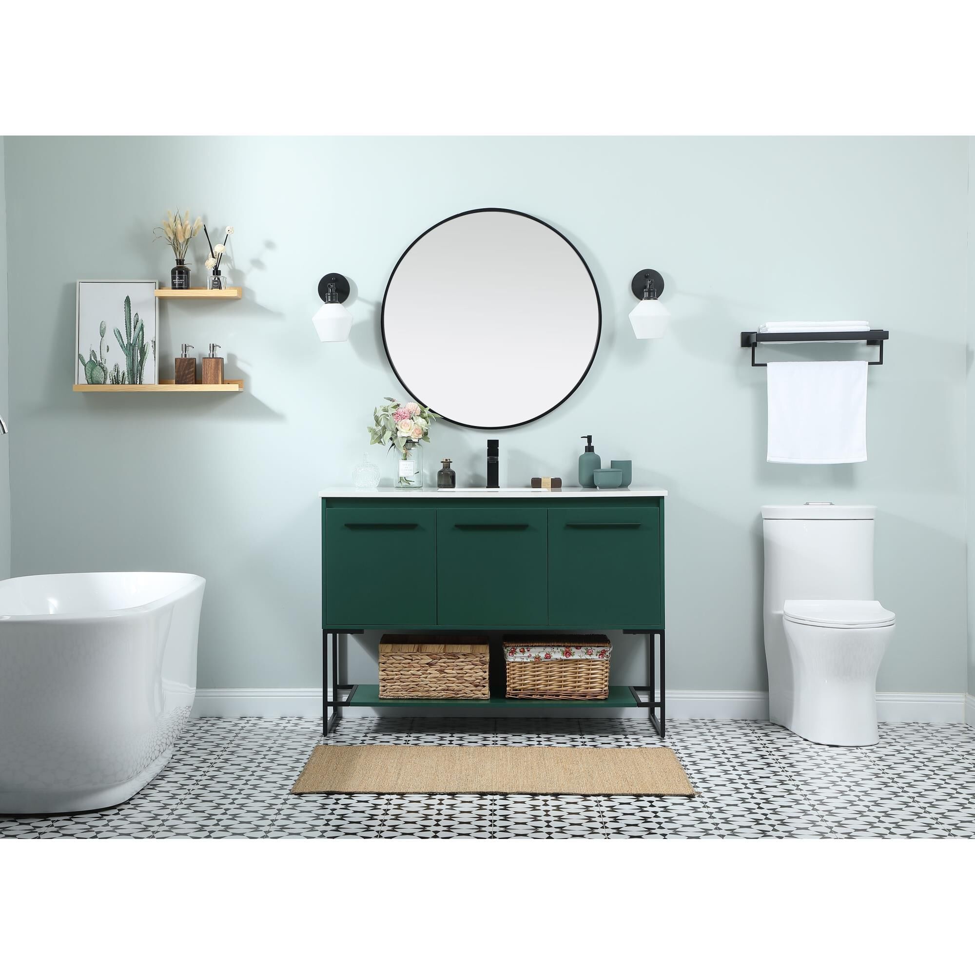 Shown in Green finish