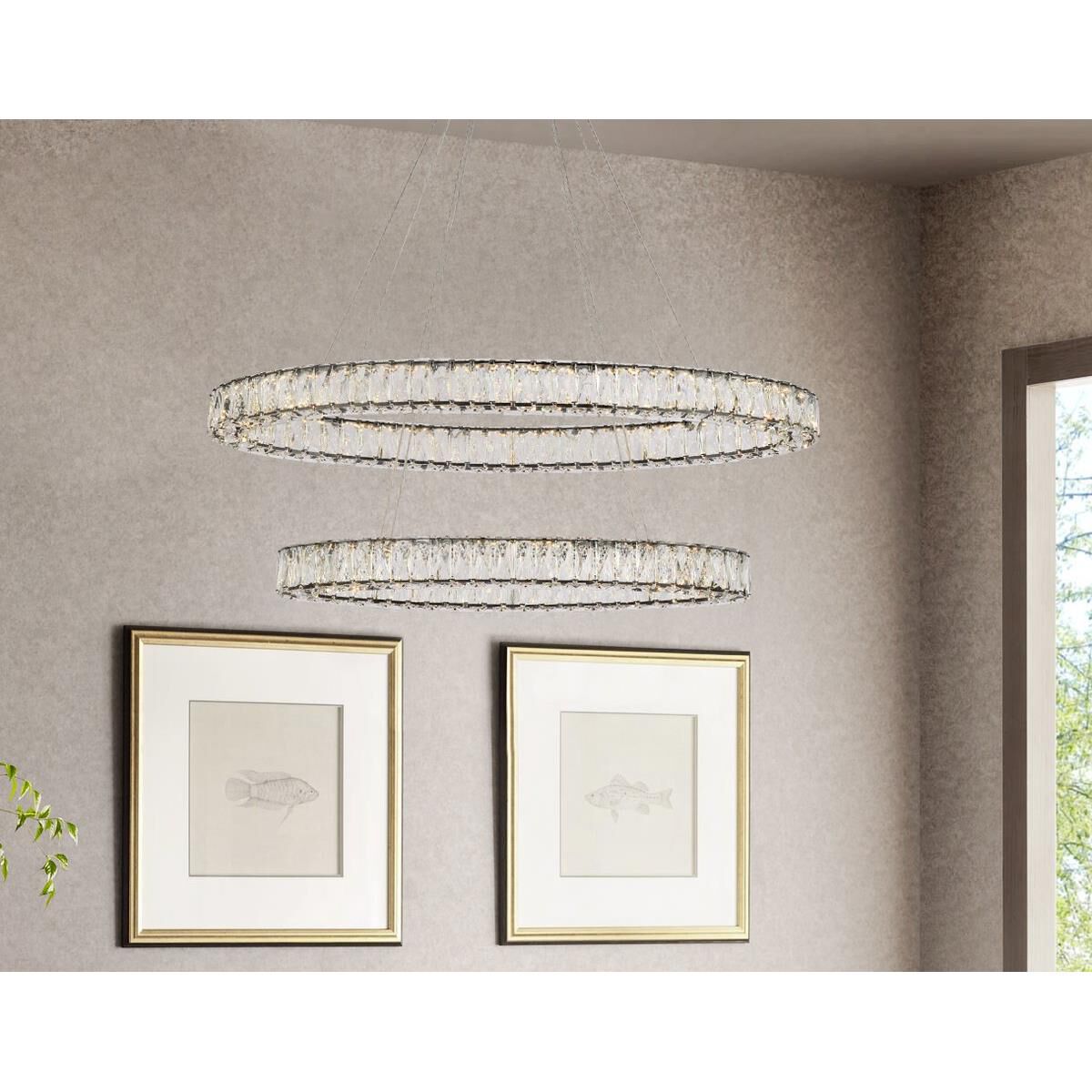 Monroe Chandelier by Elegant Lighting