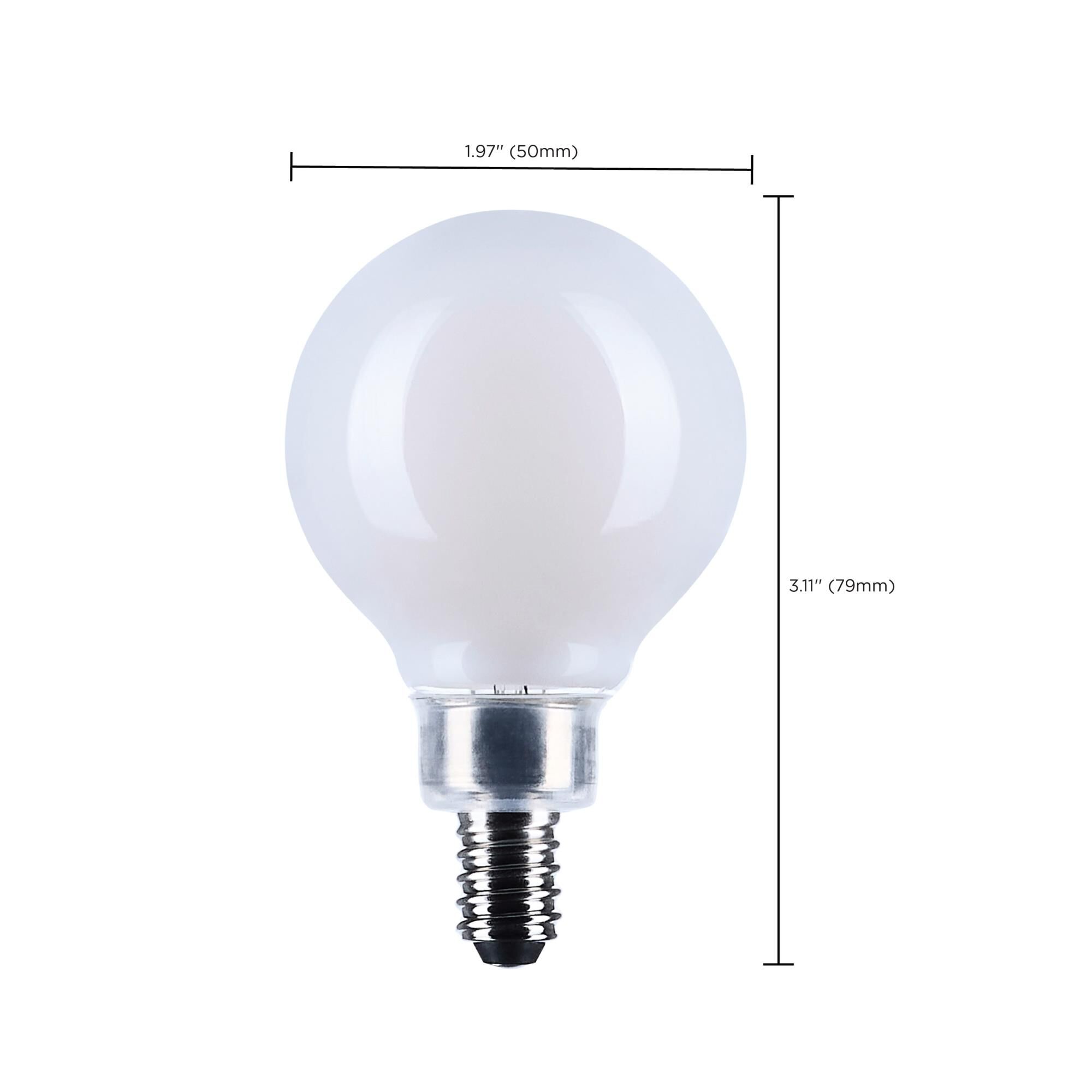 Dimmable 5 Watt 3000K G16.5 LED Light Bulb by Satco