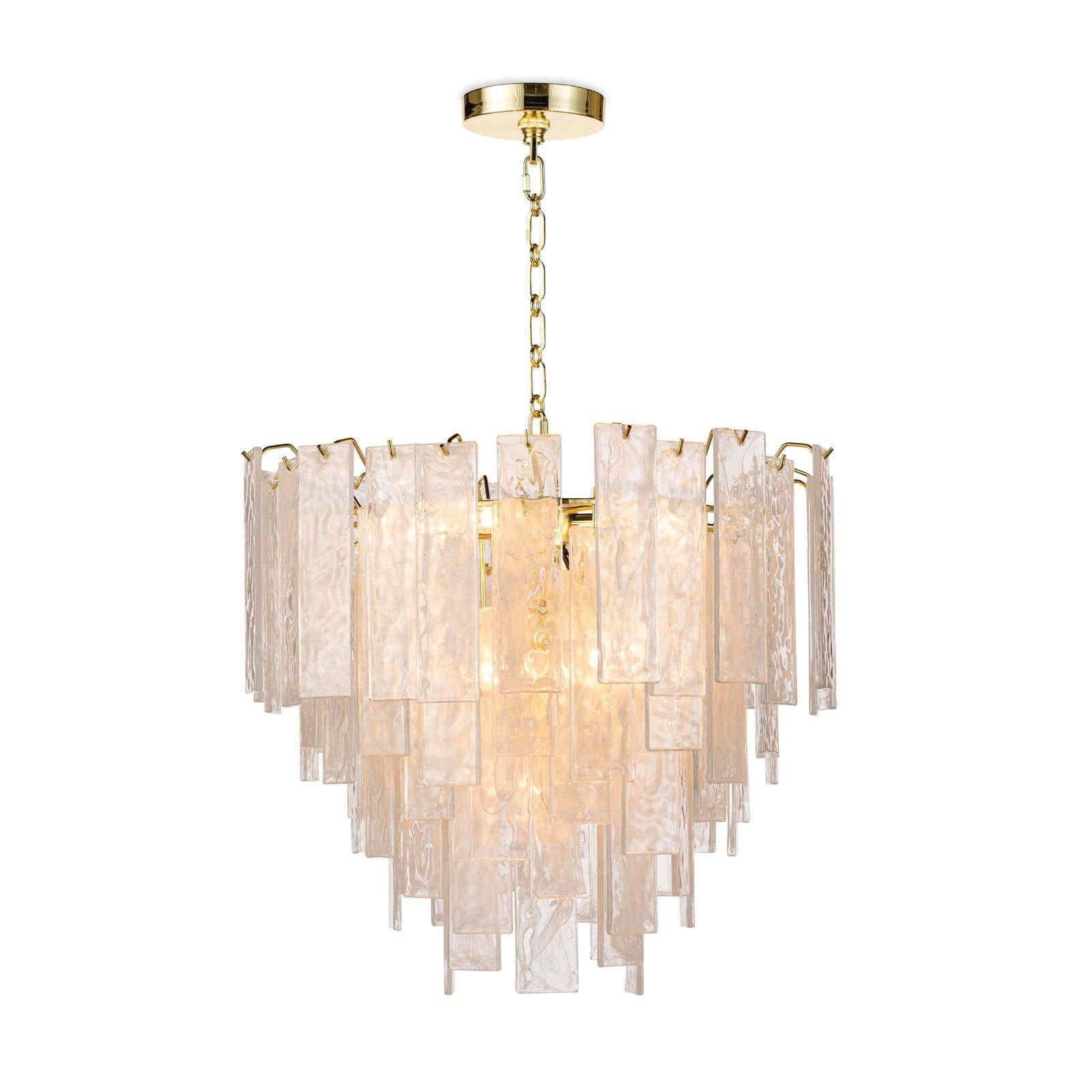 Glacier 21 Inch Mini Chandelier by Regina Andrew