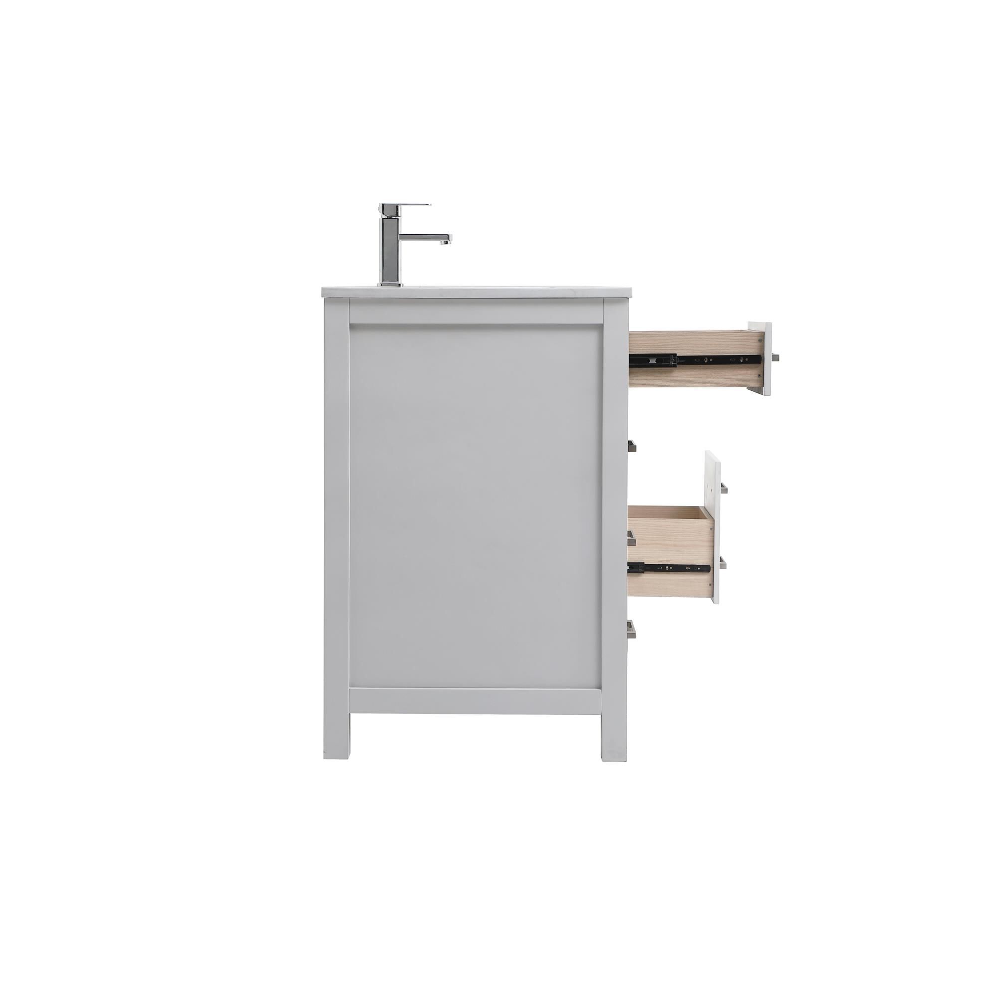 Shown in Grey finish