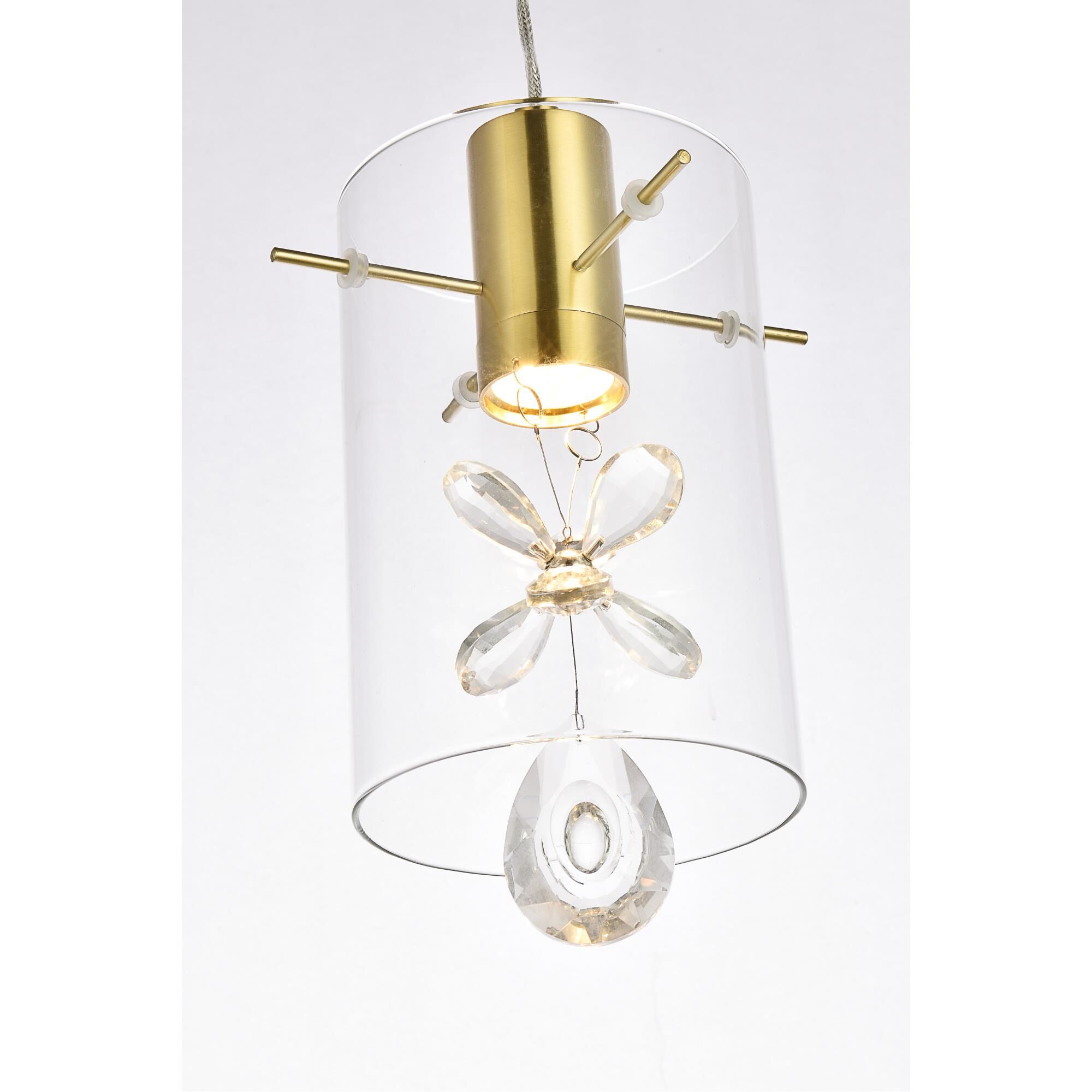 Elegant Lighting Hana 6 Inch LED Mini Pendant